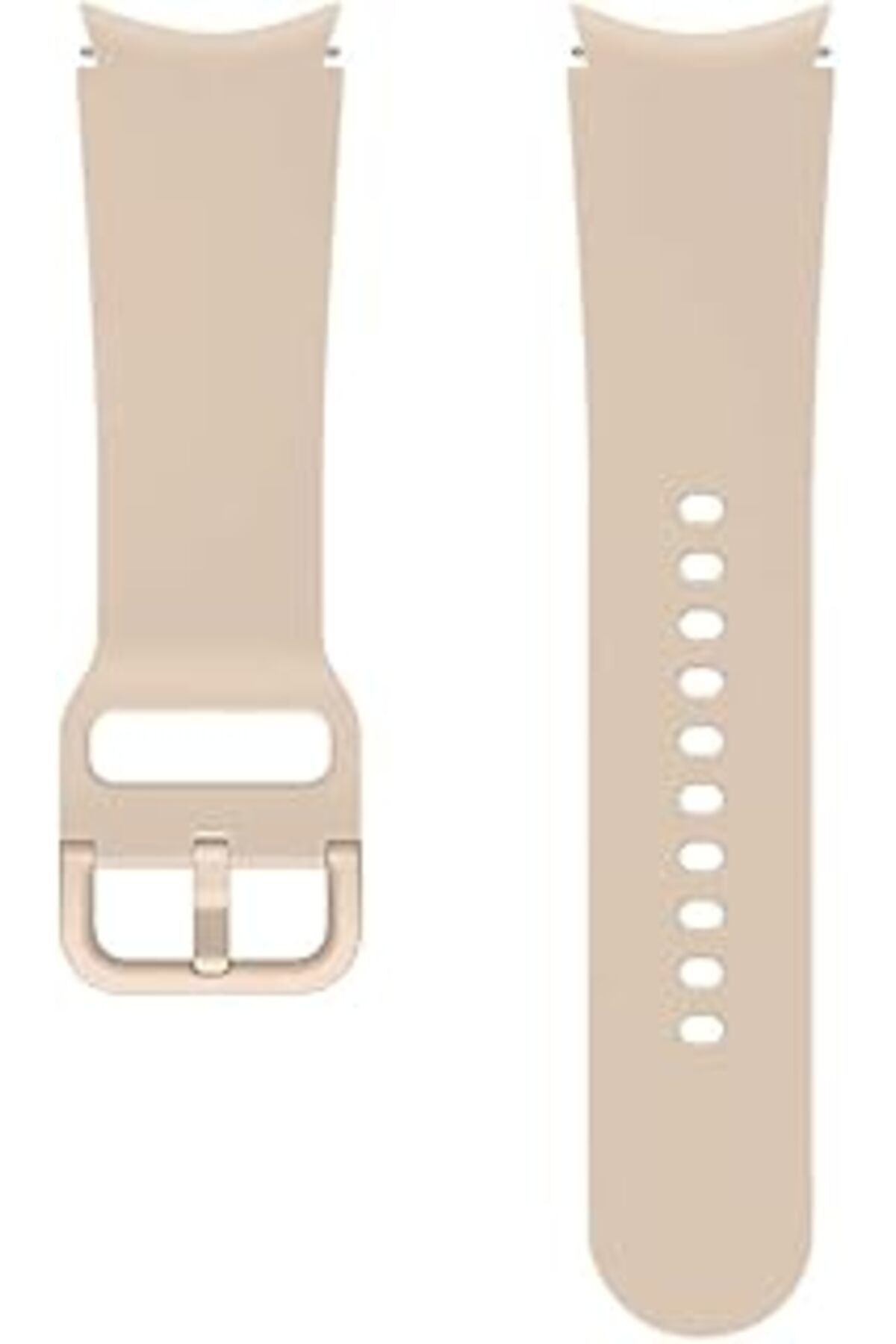 Mu Art Ahşap Samsung Samsung Galaxy Watch 4 & Watch 5 Spor Kordon (20Mm, S/M) - Pembe