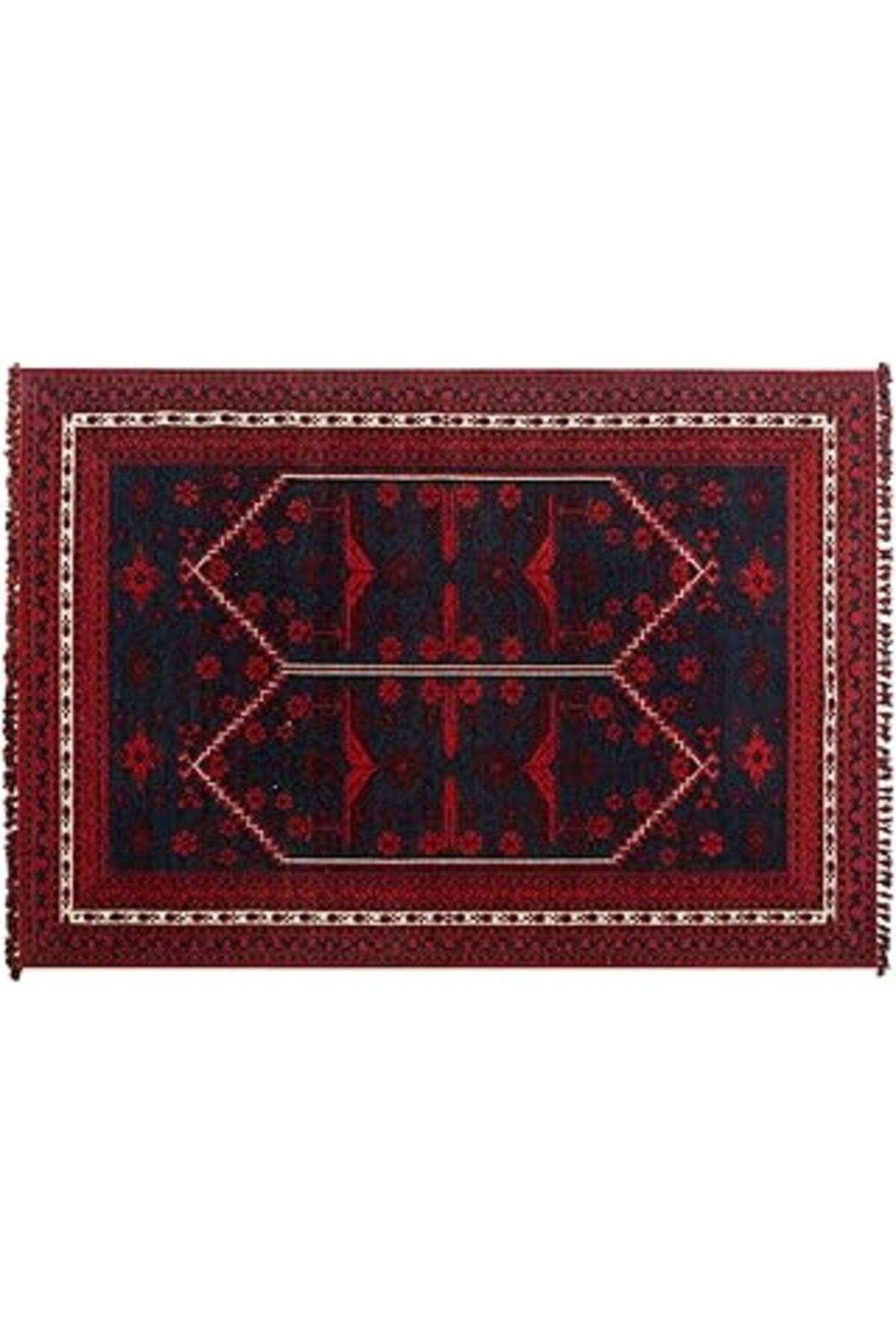 robotrend Concept Jina Halı Kırmızı Lacivert 160X230