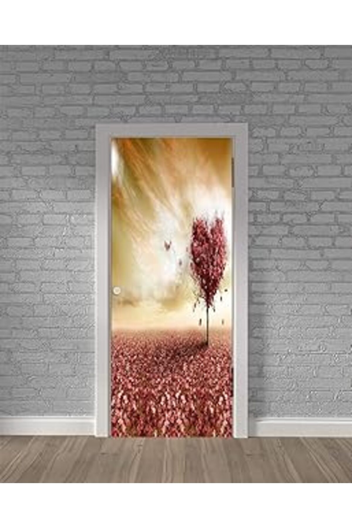 Mu Art Ahşap Kapı Kaplama Folyosu