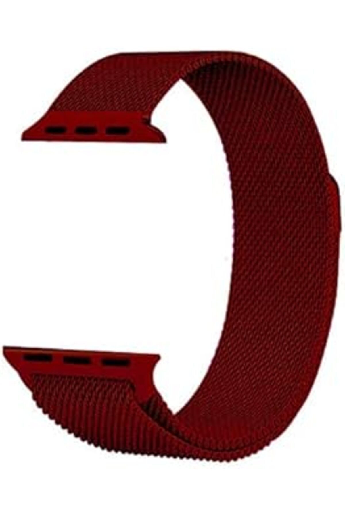 robotrend Apple Watch 42Mm Krd-01 Metal Kordon Kırmızı
