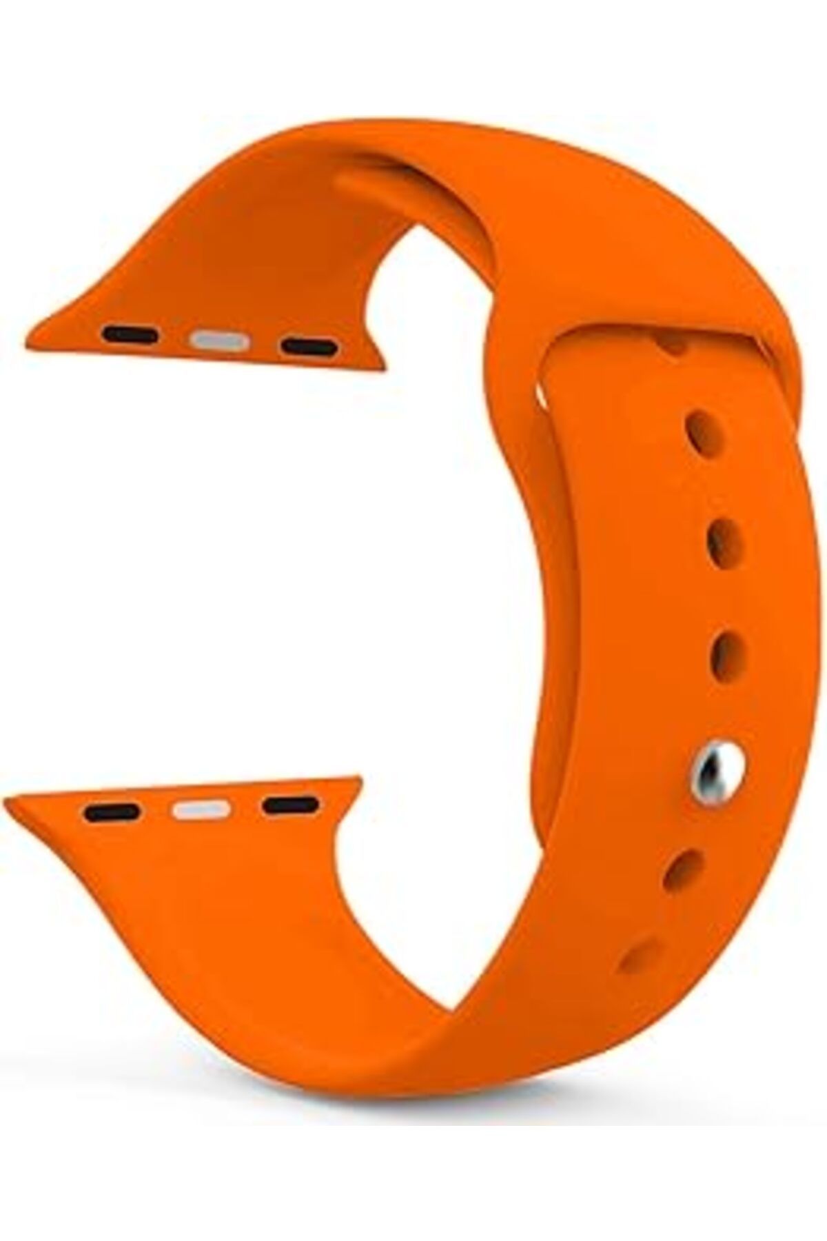 Pazarcan Microsonic Apple Watch Series 5 40Mm Kordon Activeflex Wristband Black Unity (Apple Watch Series 5