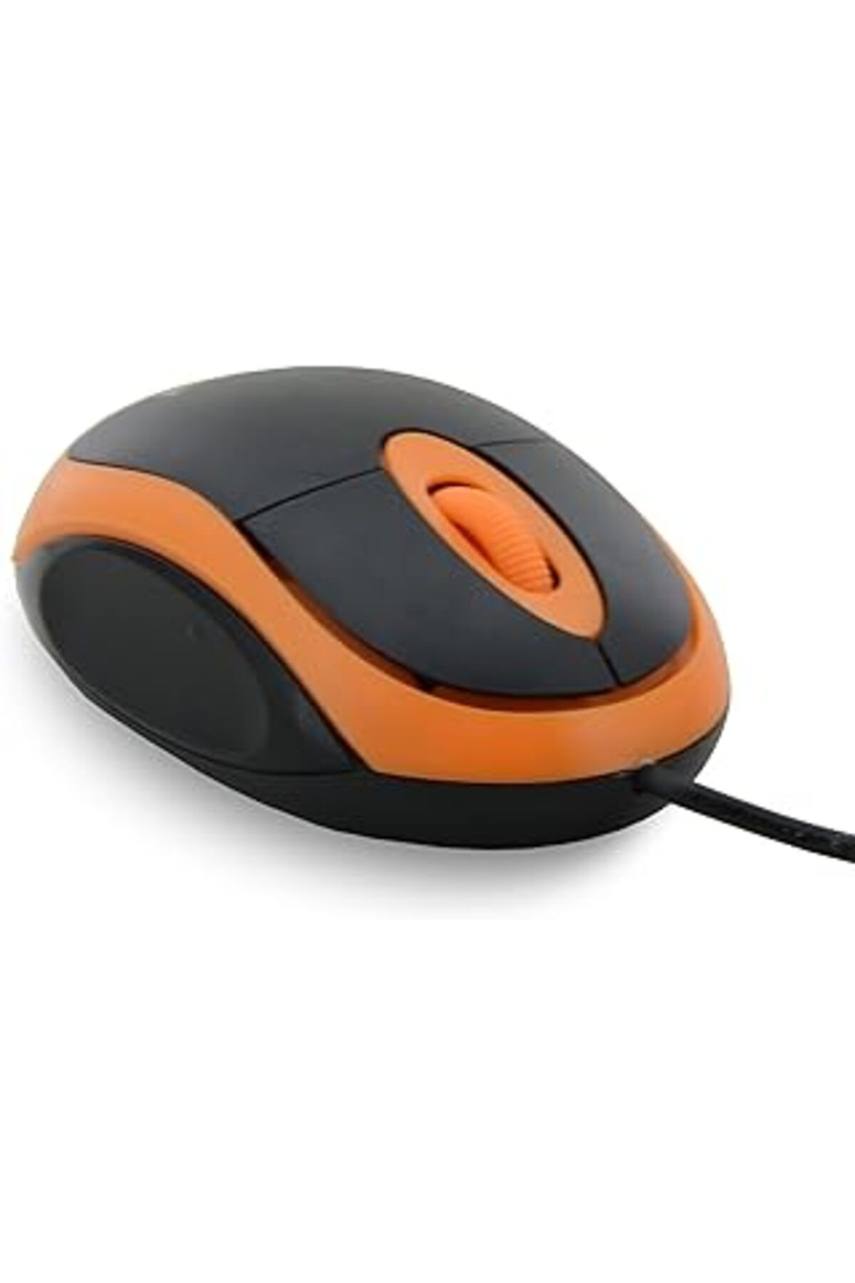 Pazarcan Saywin Kablolu Optik Mouse Siyah Turuncu Renk Ev Ve Ofis Kullanımına Uygun Kablolu Bilgisayar Fares