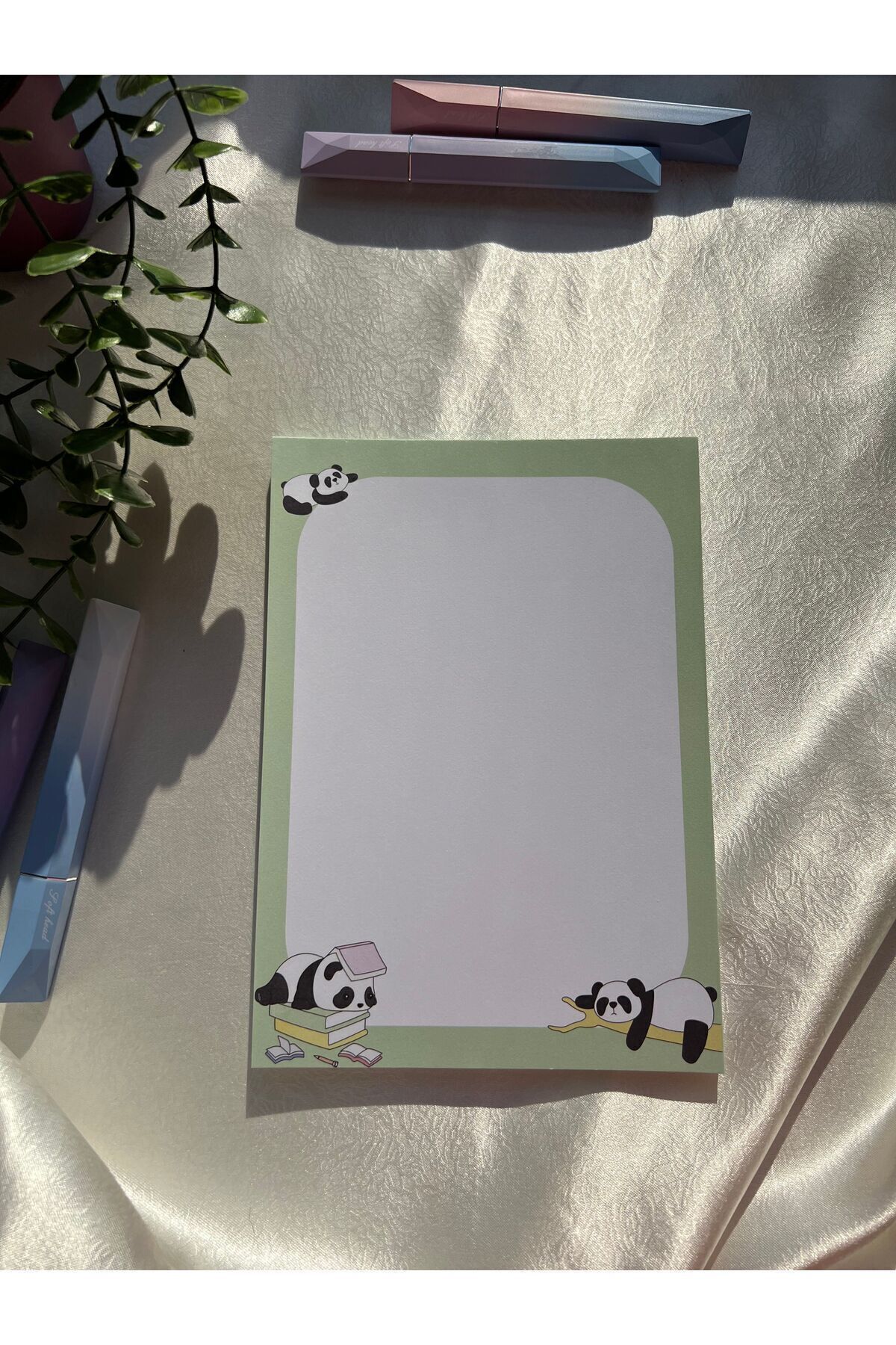 Mirya Notes-A5 Panda Patterned Notepad - Notepad 4