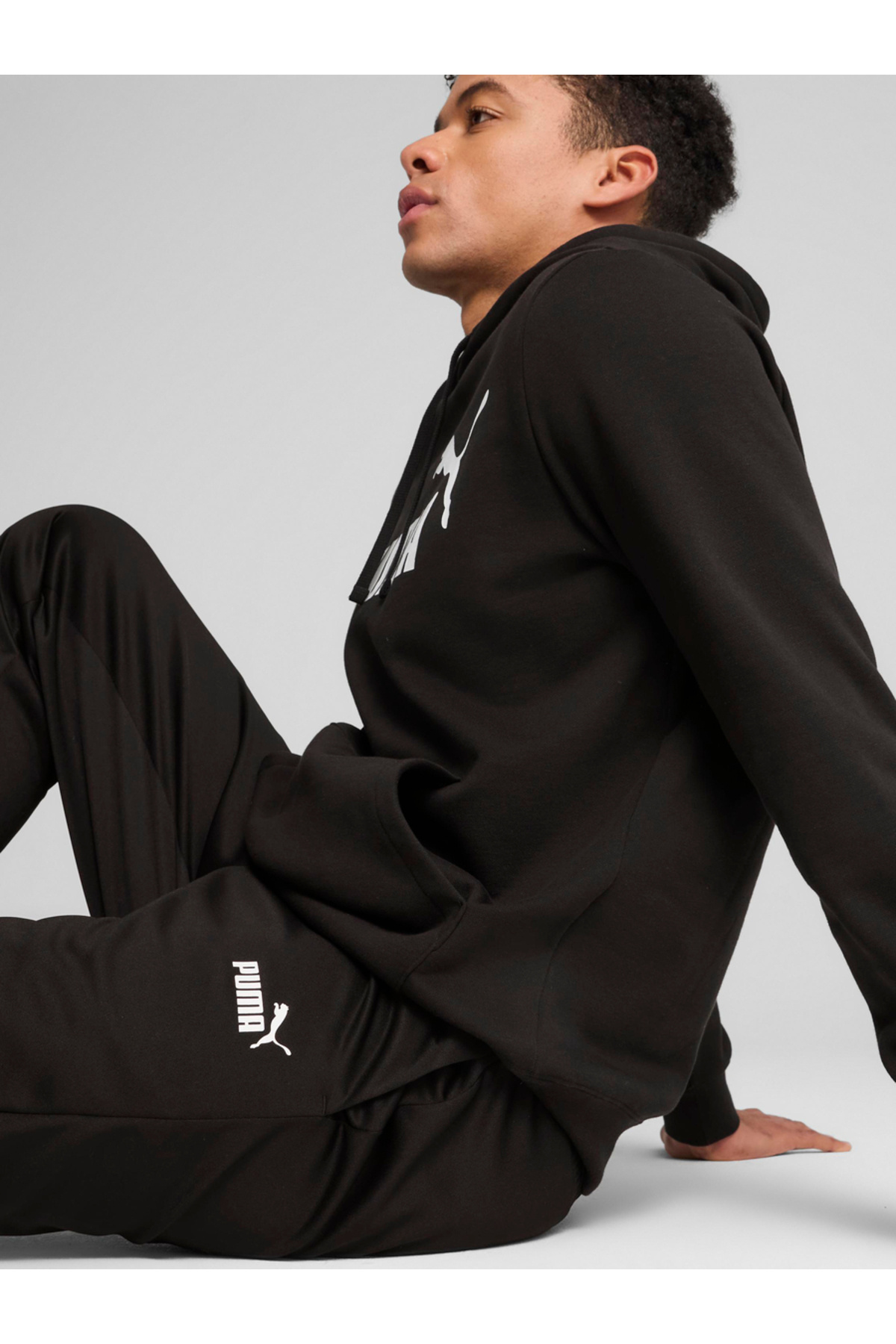 Puma-ESS No. 1 Logo Poly Pants cl PUMA Black 5