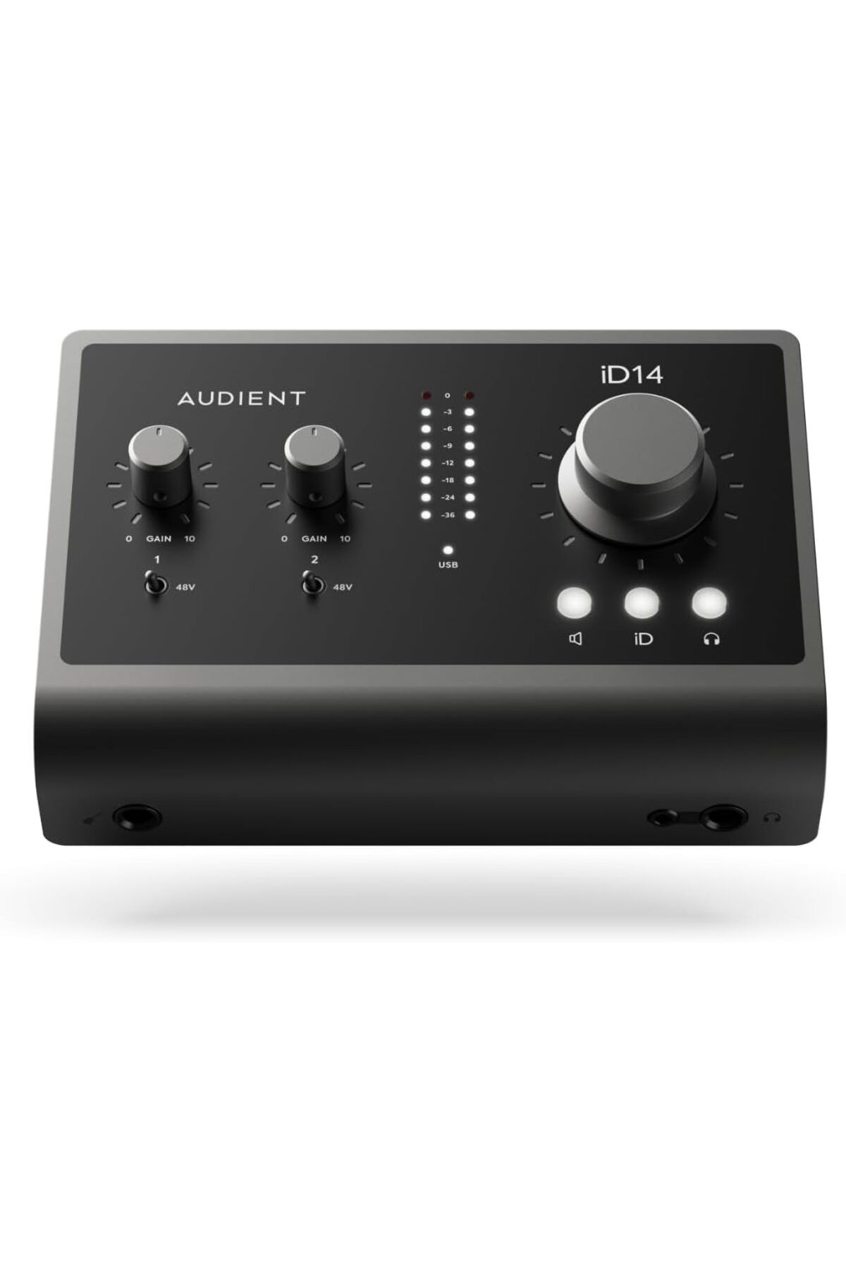 STOREMAX iD14 MKII Ses Kartı, A sınıfı 2 kanal Preamp (yüksek performanslı USB ses arayüzü,