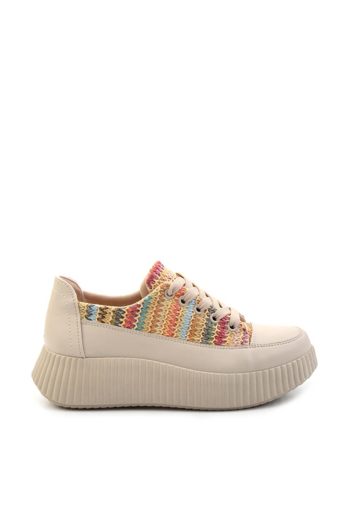 Bambi Çok Renkli  Kadın Sneaker K01179001028