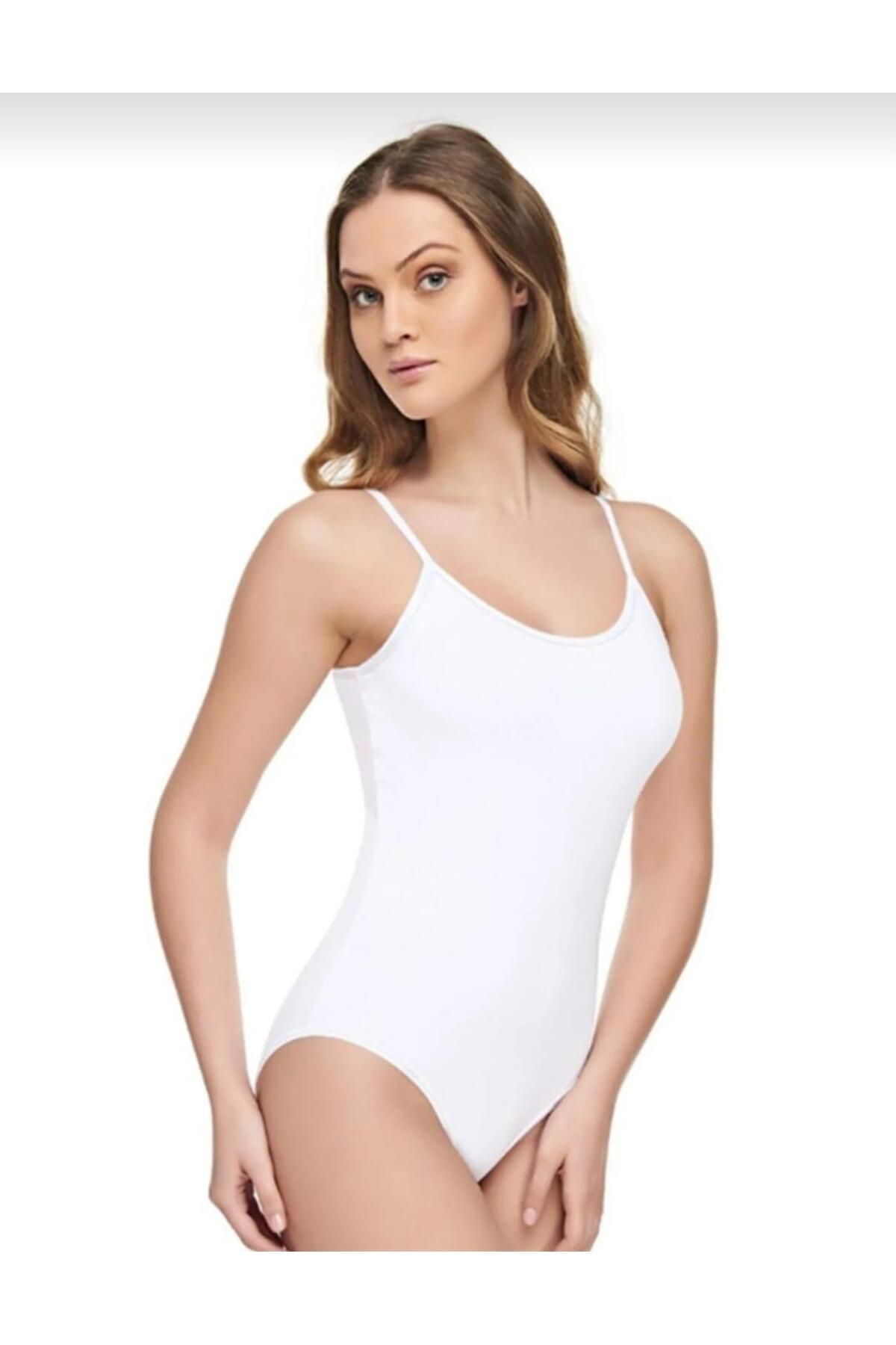 Tutku Elit-Tutku Eli̇t 2004 Women's Modal String Body with Straps 3 Pieces 1