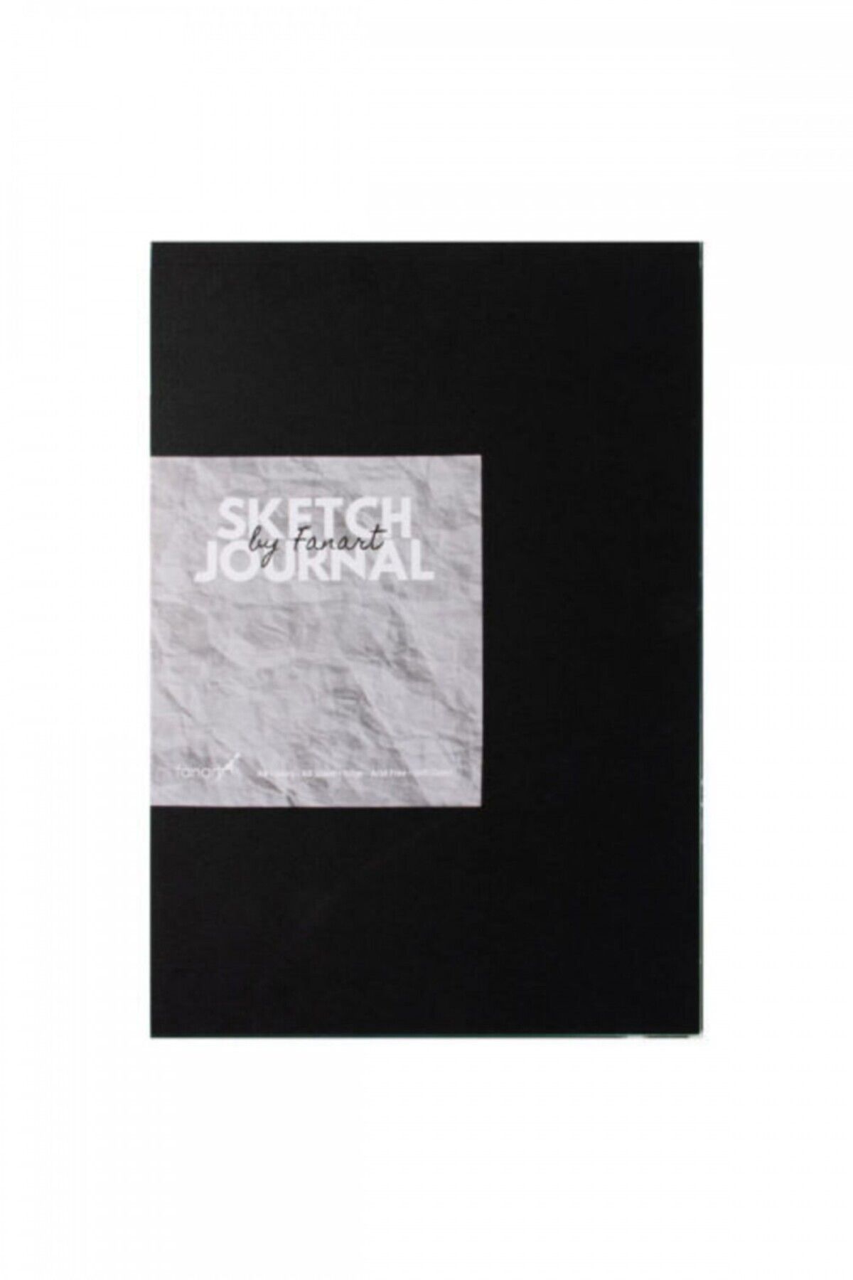Sketch Journal (ESKİZ DEFTERİ) A4 Dikişli 110 gr Ivory Kağıt- Siyah