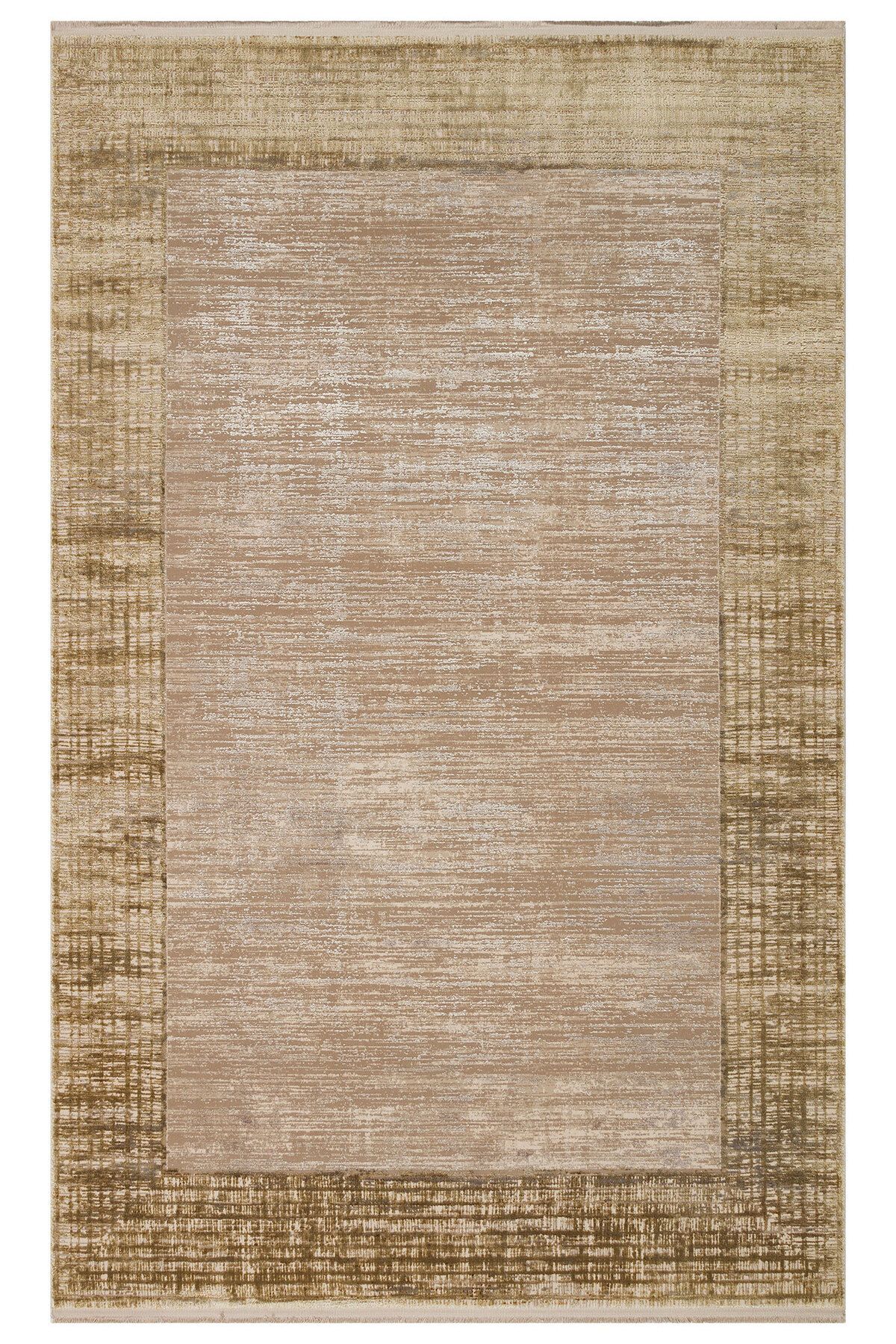 Neşem Halı Boutique EKOHALI Fresco Dyed FSD 02 Ivory Akrilik ve viskon ile üretilen modern makine halısı