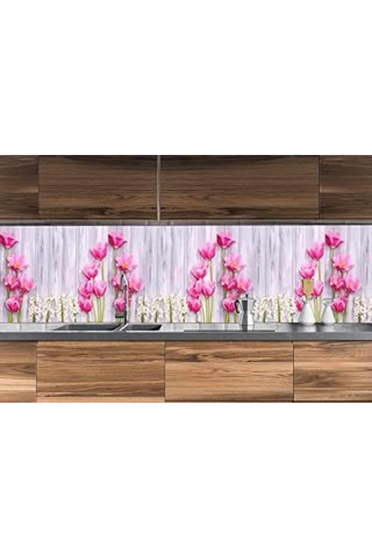 Mu Art Ahşap Naz Konsept Fayans Kaplama Stickerları 500X65 Cm