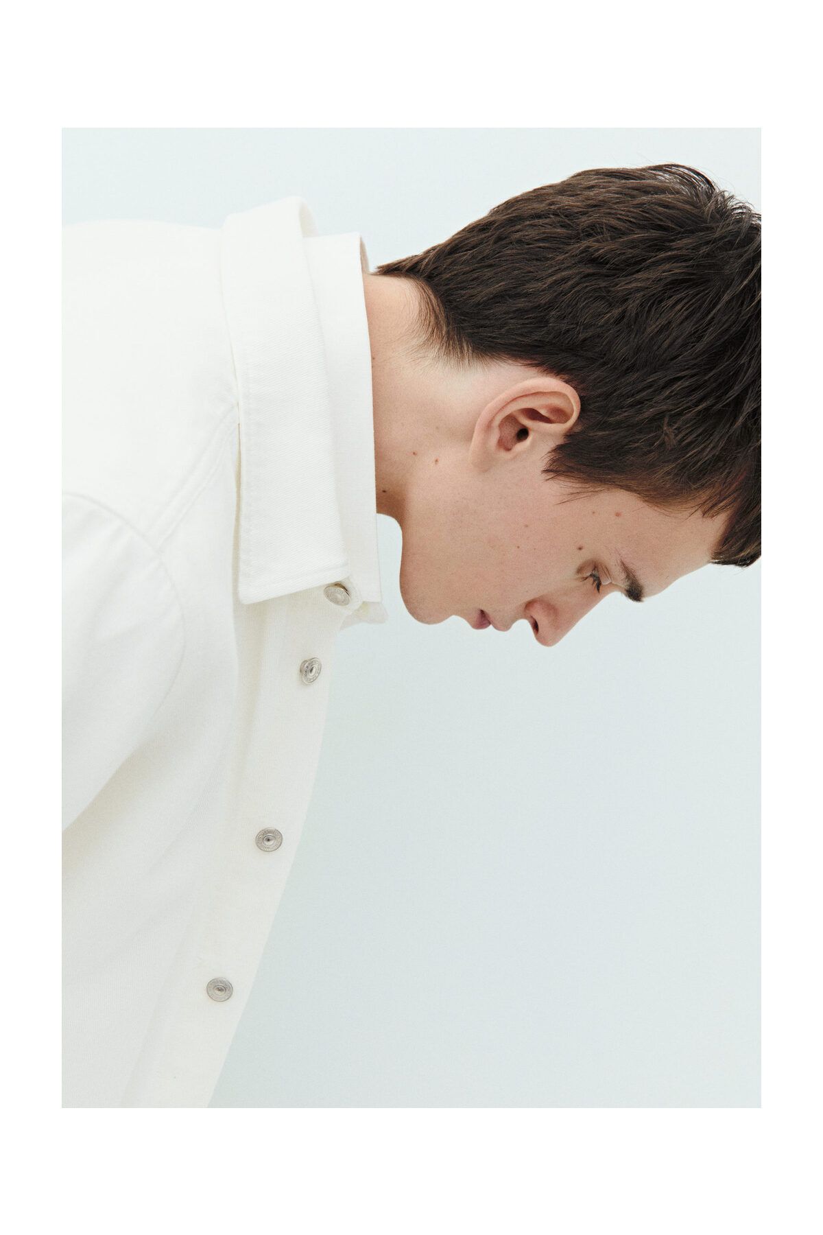 MANGO Man-Regular-fit cotton and linen overshirt 9