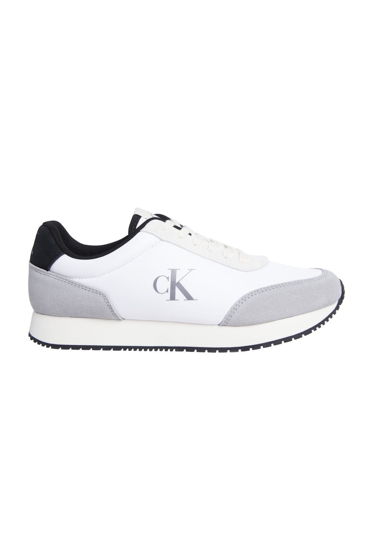 کفش Calvin Klein کالوین کلاین ورزشی رانر میز راحت مردانه YM0YM01119-01W اورجینال - تصویر 5