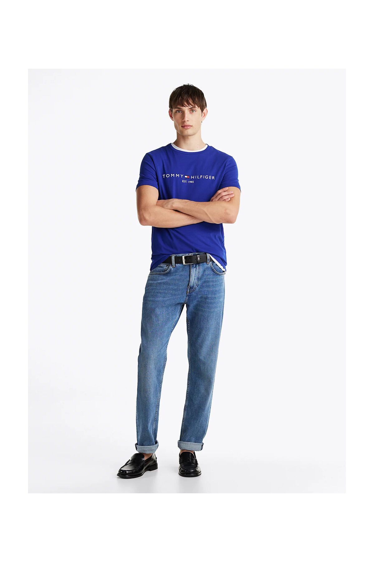 Tommy Hilfiger-Tricou Negru Pentru Copii 2