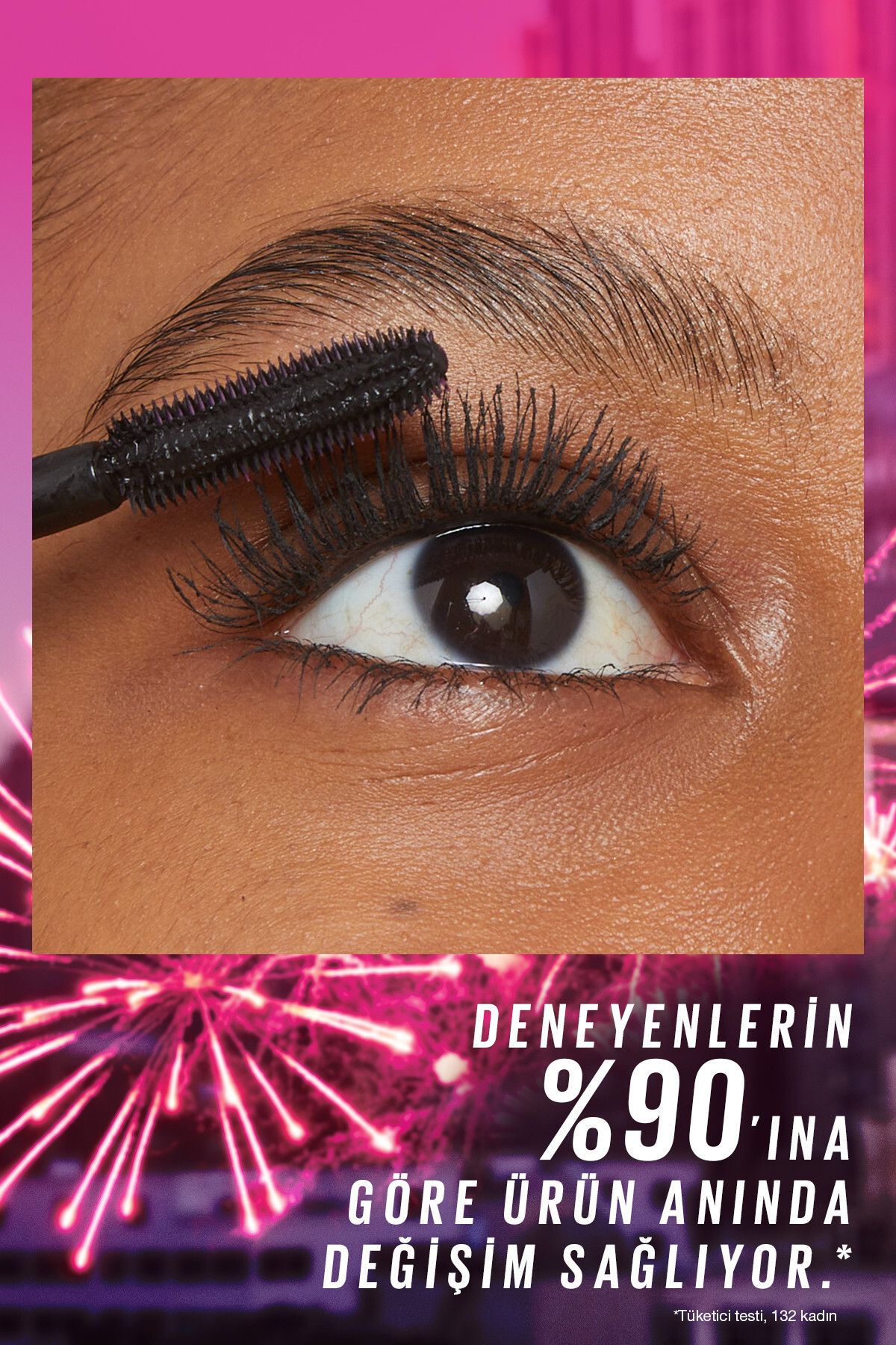 ریمل شلاق حسی آتش بازی الکترو سیاه و سفید Maybelline New York