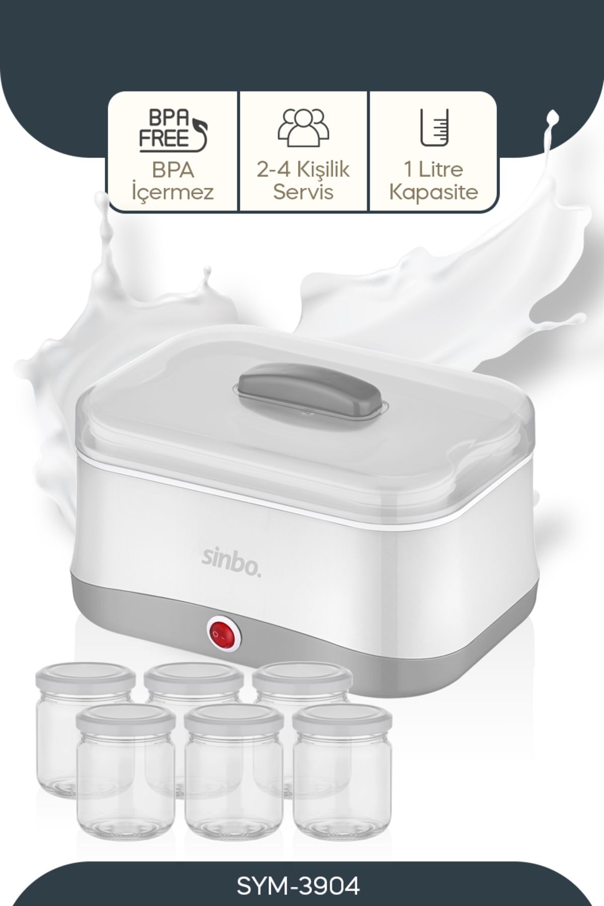 Sinbo Sym-3904 Yoğurt Makinesi