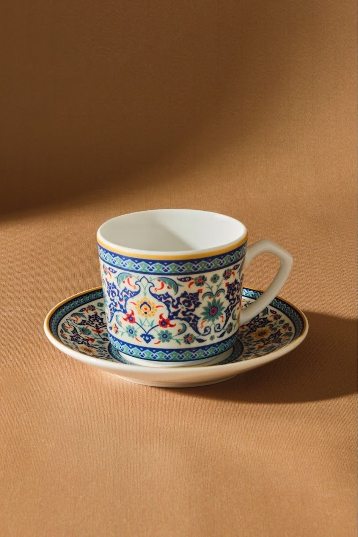 Karaca-Beylerbeyi Kaffeetassen-Set für 6 Personen, 80 ml 4