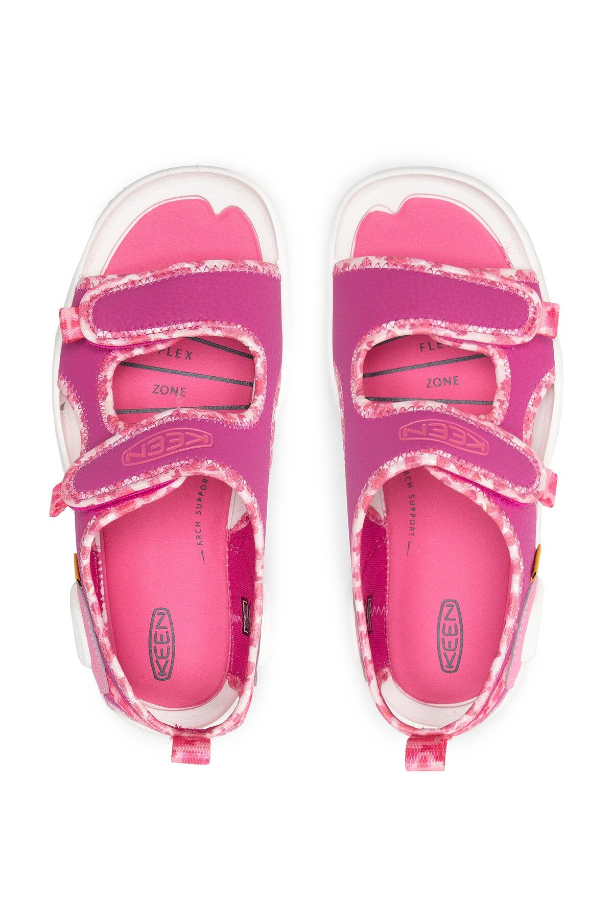Keen-Sandals White Kids 6