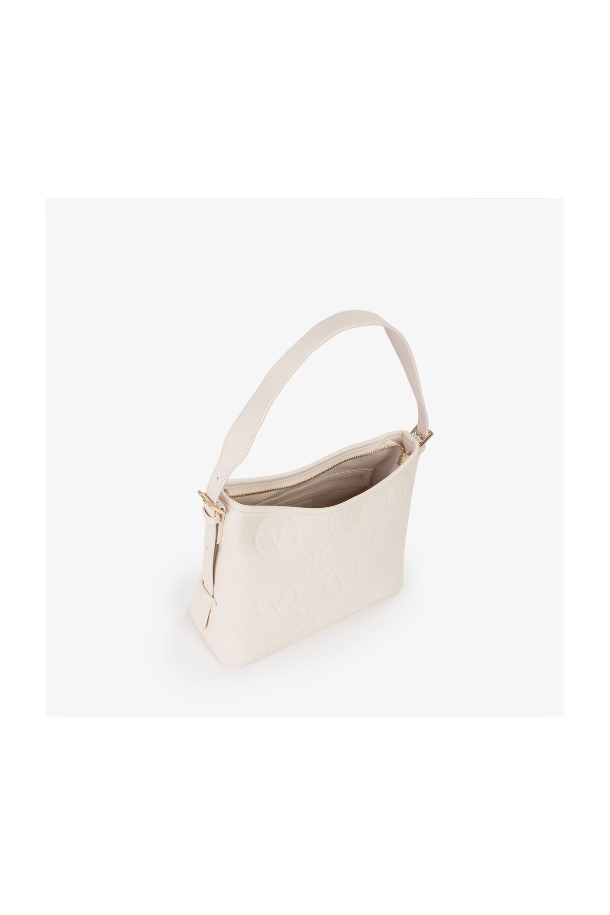 Valentino-TORBA SAMBA RE HOBO ECRU VBS8ZG07 3