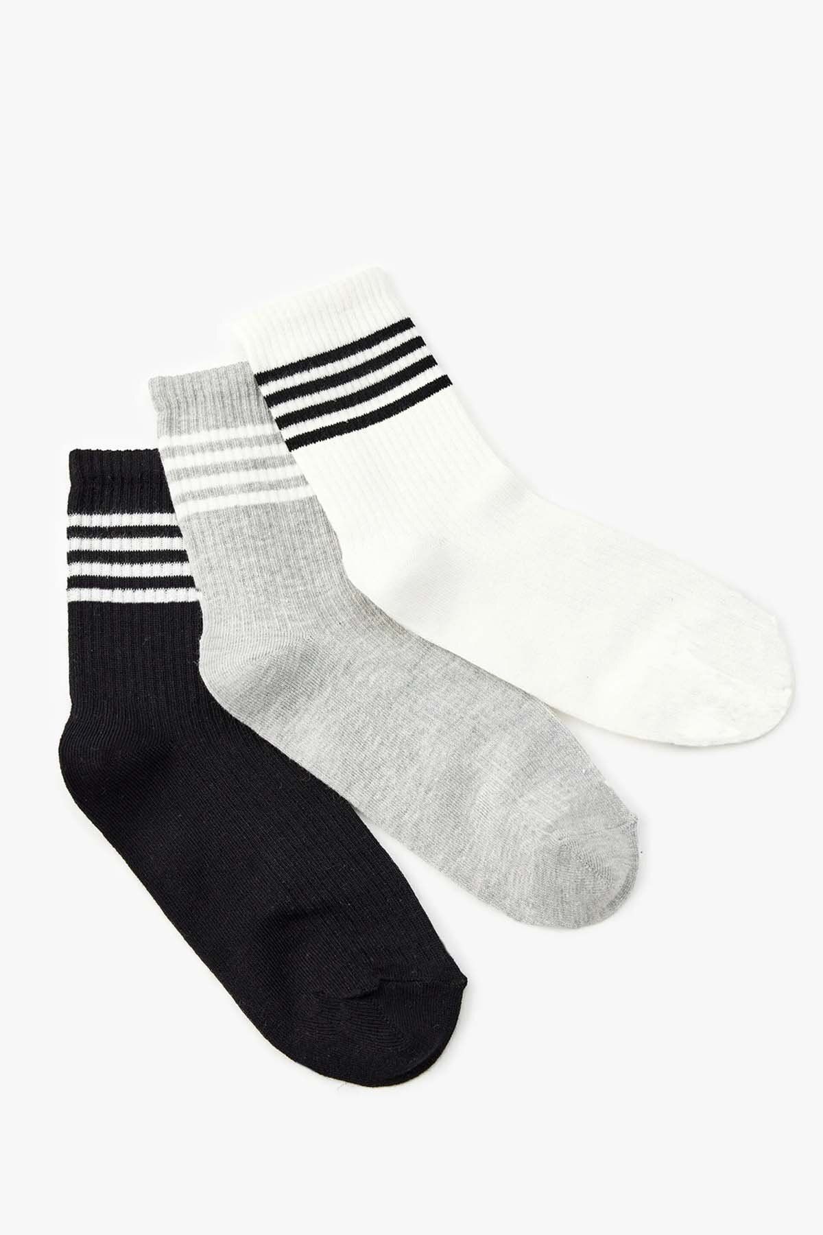 İKLİM LİFE-3 Pack Tennis Socks 2