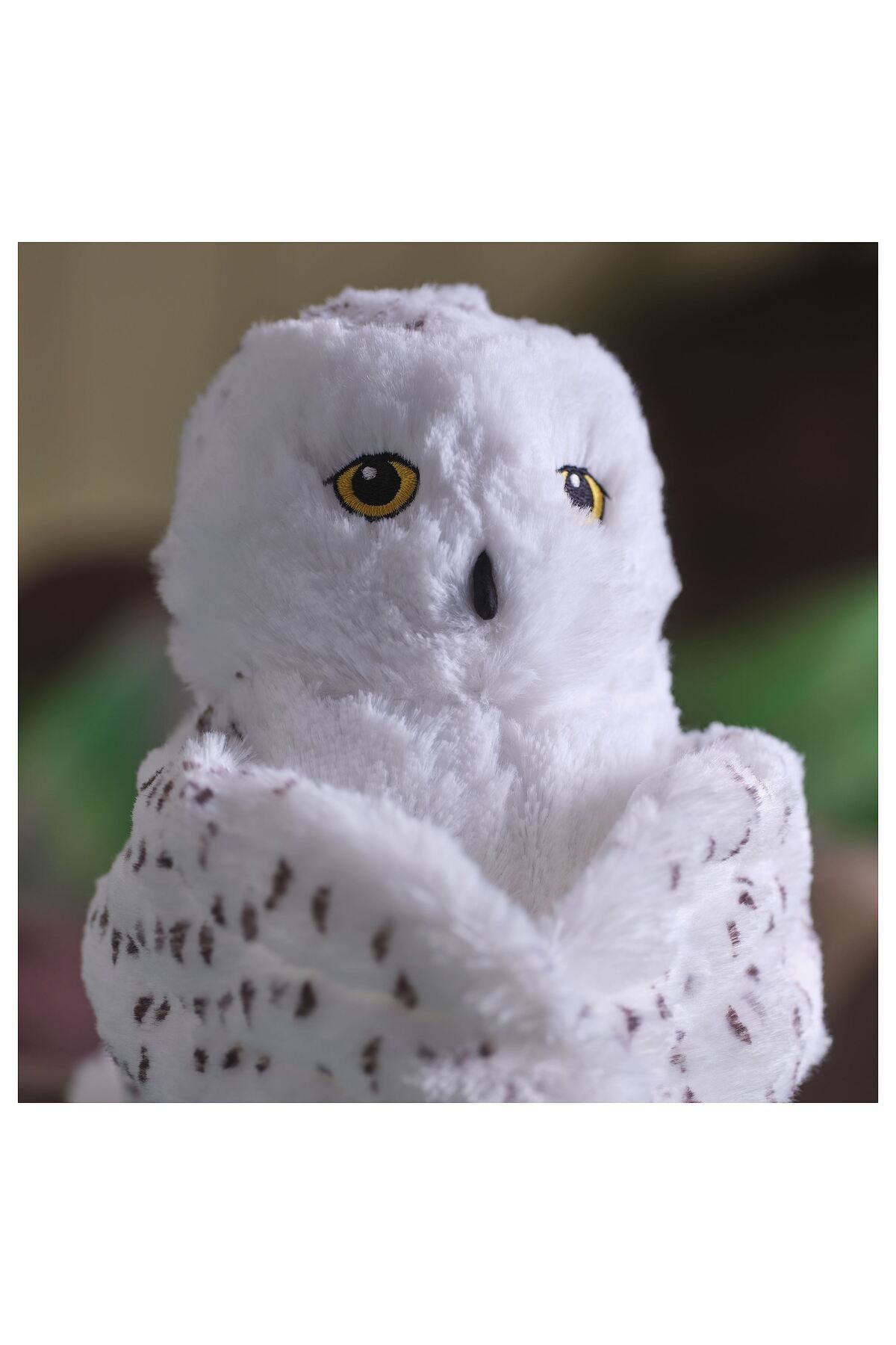 IKEA-Soft Toy 25 cm White Hand Puppet- Owl 3