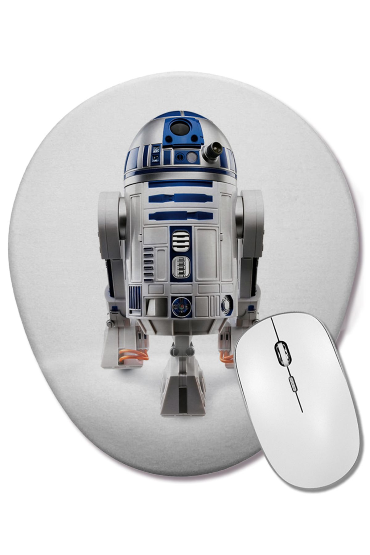 BASKI DÜNYASI-R2-D2 Star Wars 04 Oval Mouse Pad with Wrist Support 1