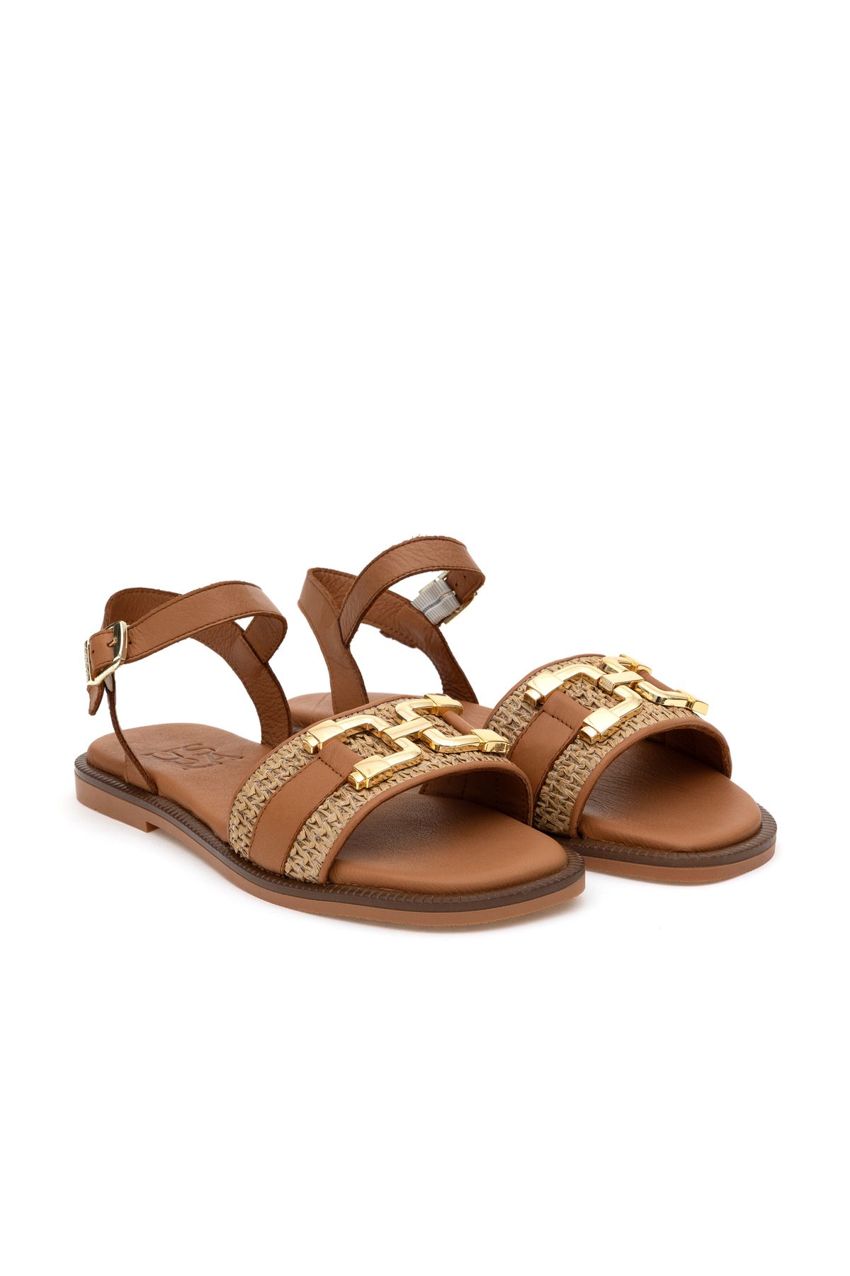 صندل برنزه زنانه 50304923-vr099 U.S. Polo Assn.