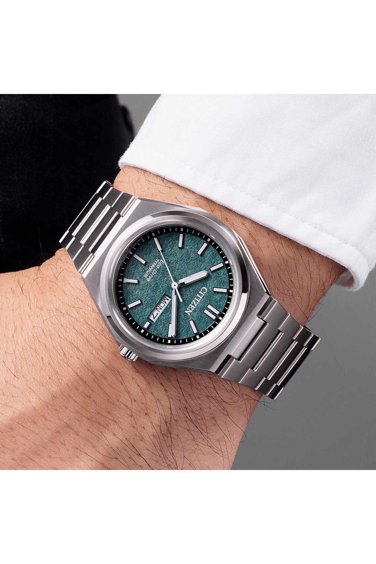 Citizen-Core Titanium Aw0130-85Xe - Titanium Pear with Animal Collar 4