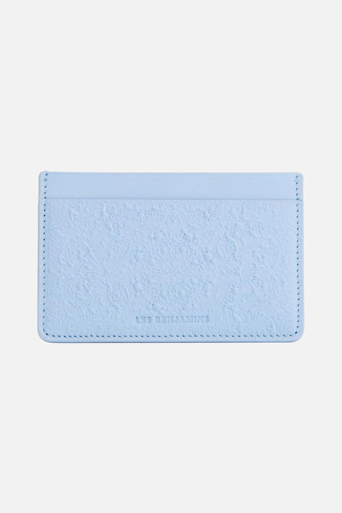 LES BENJAMINS Real Leather  Card Holder