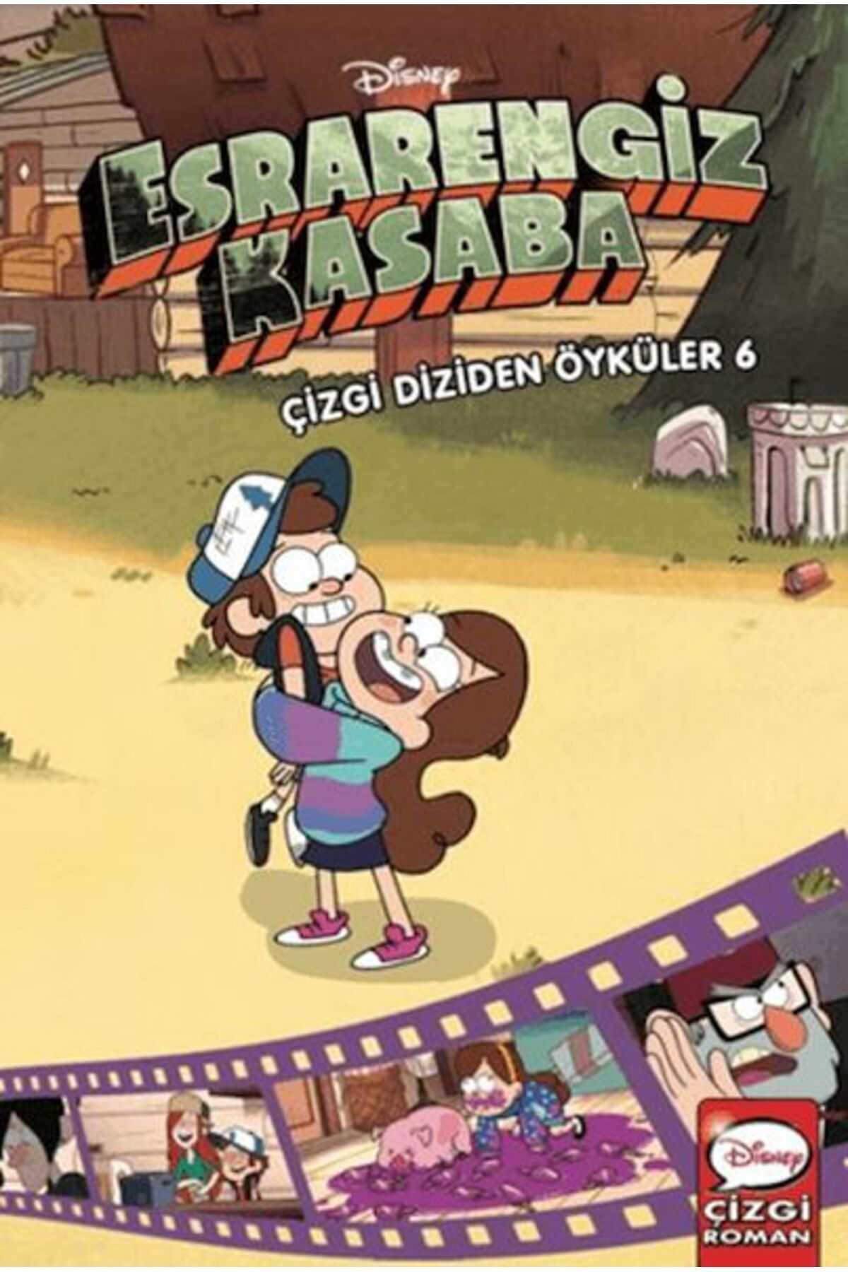 Destek Yayınları Disney Esrarengiz Kasaba Çizgi Diziden Öyküler 6