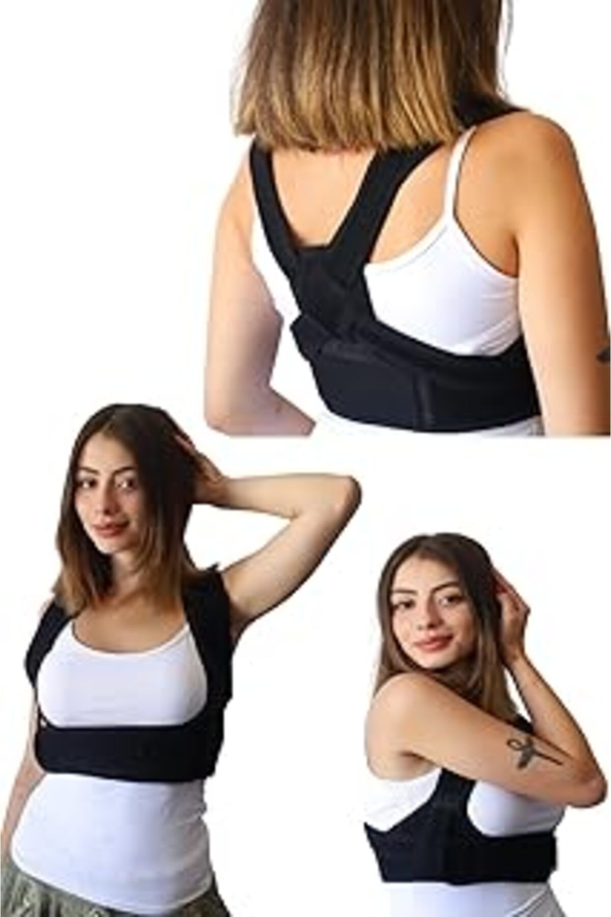 Pazarcan Dik Duruş Korsesi Kamburluk Önleyici Destekleyici Korse Unisex Korse