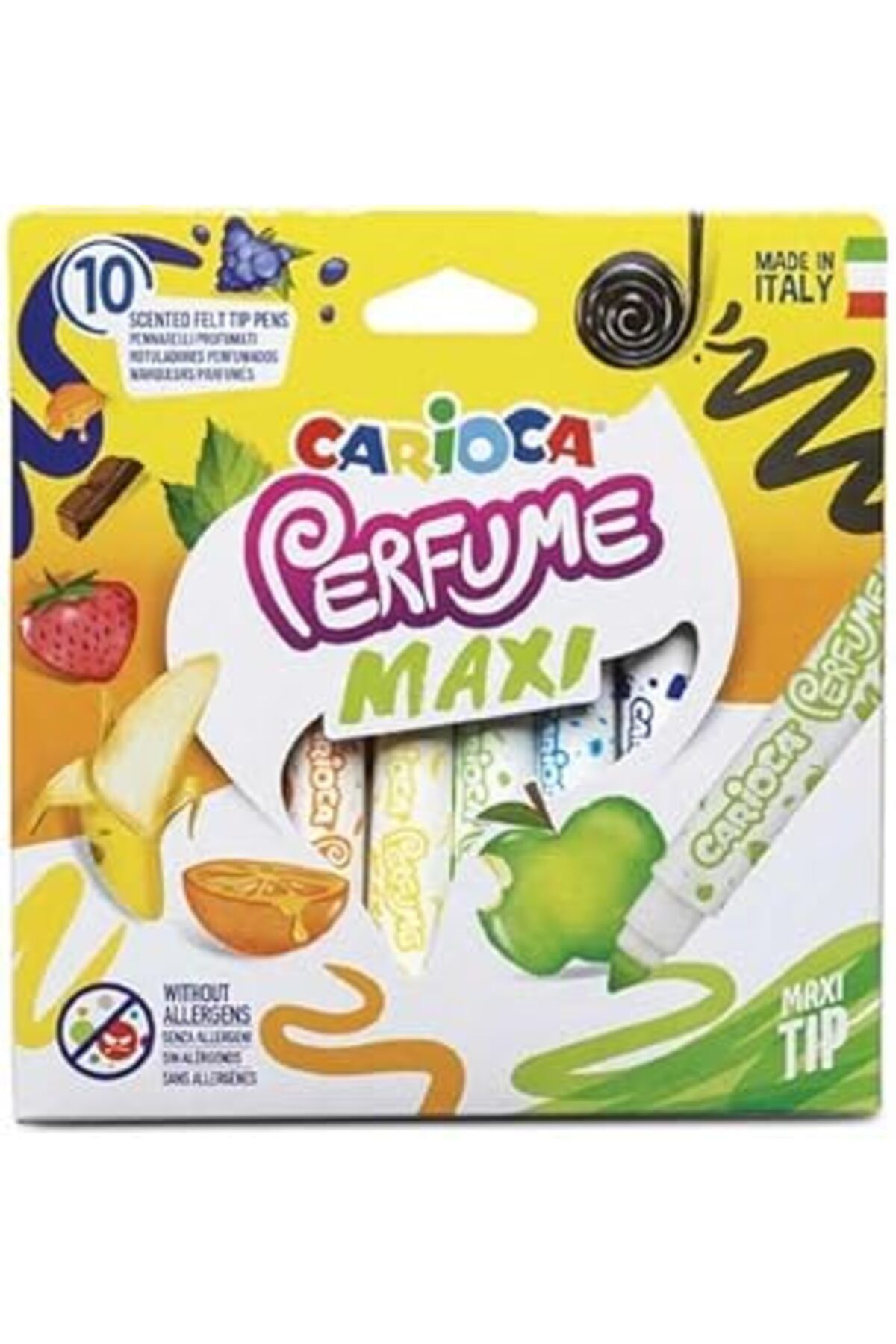 NETWORK ART Carioca Kokulu Jumbo Keçeli Boya Kalemi 10'Lu