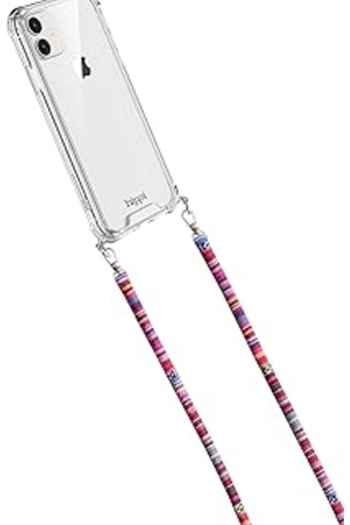 NZM TİCARET Lotus Renkli 110 Cm Ipli Tüm Telefonlarla Uyumlu Ve Boyun Askılı Kumaş Telefon Askısı (Renkli)