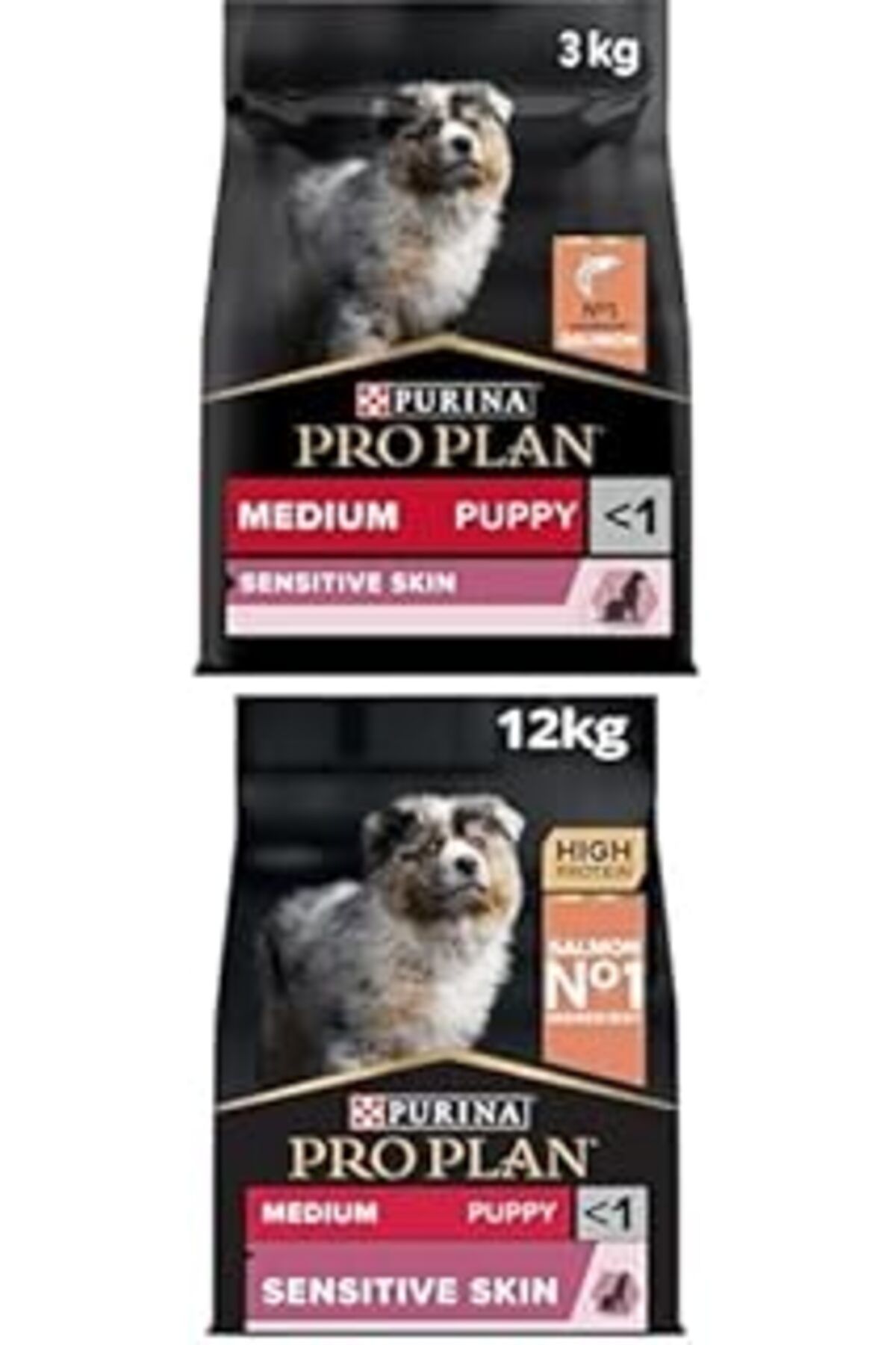 shop Pro Plan Um Puppy Somonlu Tam Kuru Orta Irk Yavru Köpek Sı, 12 Kg + 3 Kg