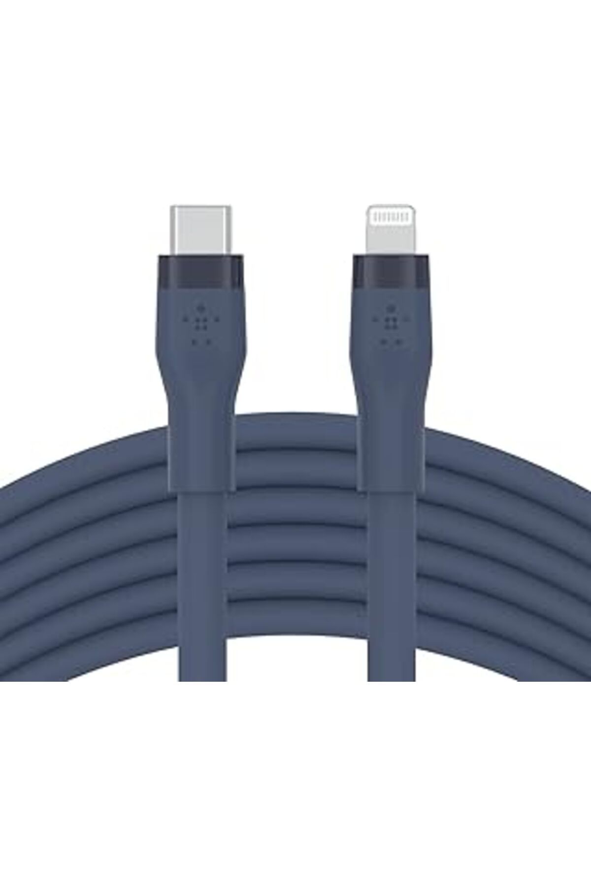 Pİ GLOBAL Belkin Boostcharge Flex Silikon Usb Tip C - Lightning Kablosu (3M/10Ft), Mfi Sertifikalı 20W Hızlı