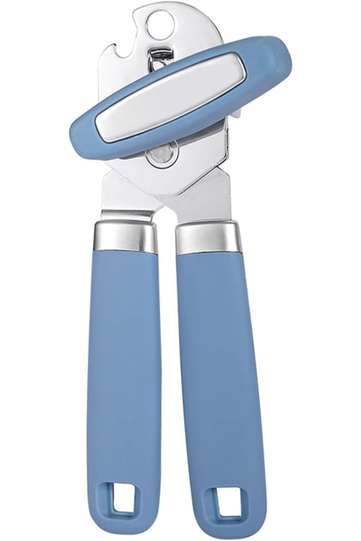 COOYA-Can Opener, Handheld Can Opener with Stainless Steel Sharp,Big Effort-Saving Knob 1