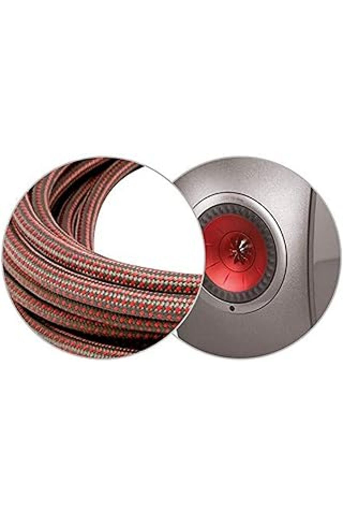 NETWORK ART Kef K-Stream Ethernet Kablosu Beyaz Bakır Adet, High End Ethernet Kablosu | Chord Kablosu | 6 Metre