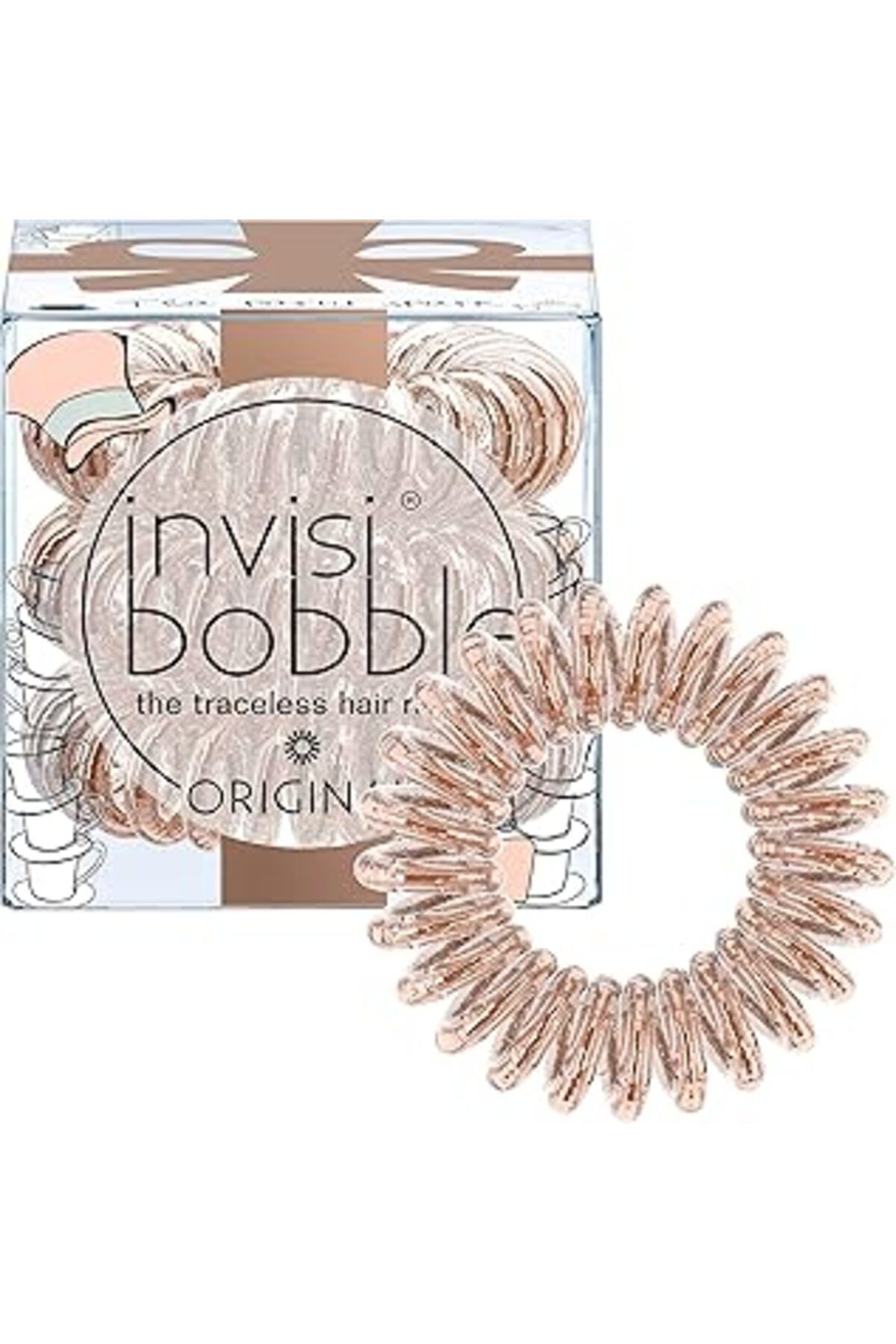 karadağsb Invisibobble Original Tea Party Spark 3Lü Saç Tokası