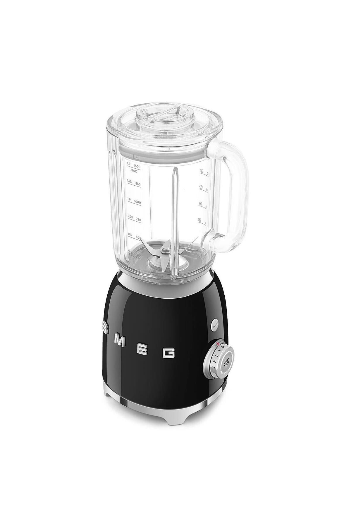 50's Style Retro Siyah Smoothie Blender Blf03bleu - 8