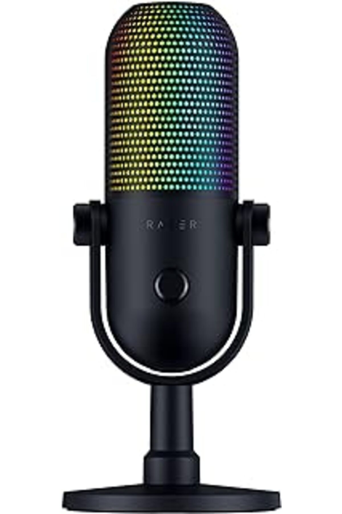 Pazarcan Razer Seiren V3 Chroma - Dokunarak Sessize Alma Özellikli Rgb Usb Mikrofon (Yayın Ve Oyun Reaktif A