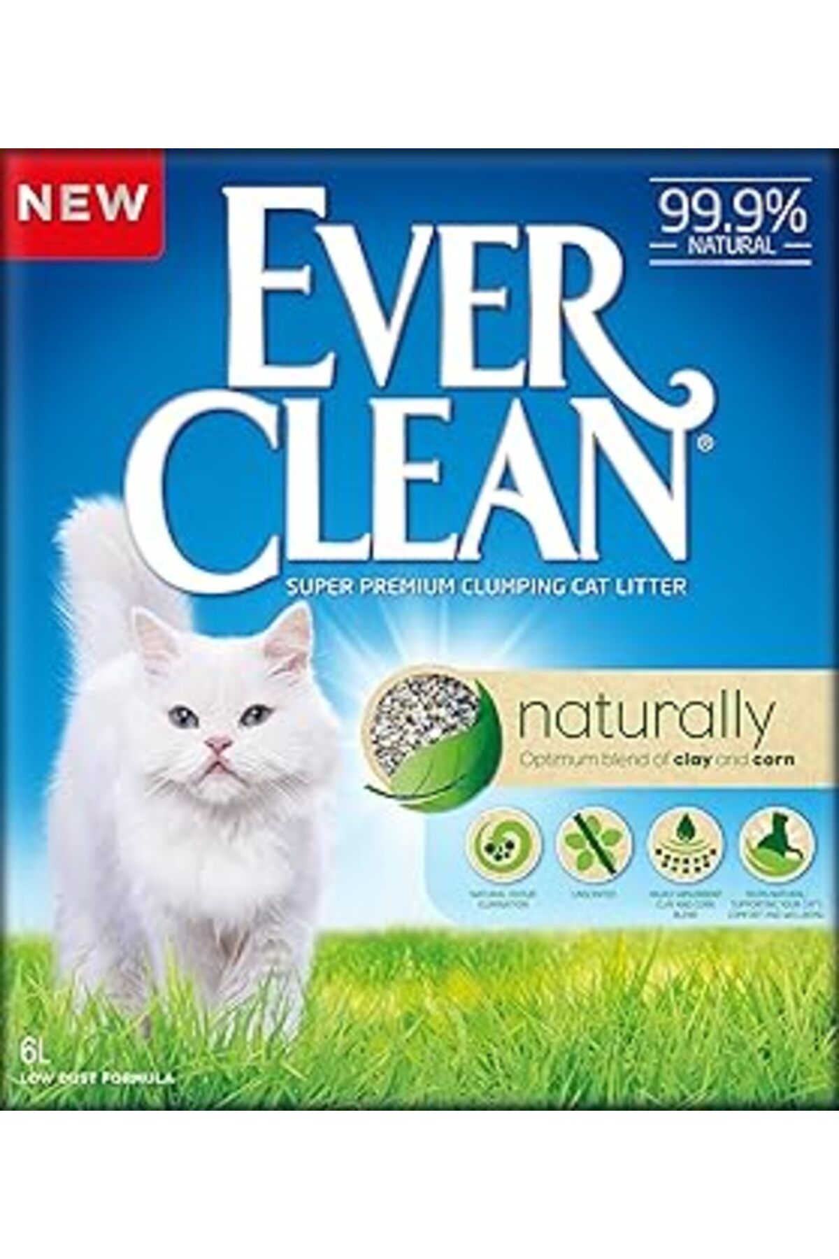 DENİZ Ever Clean Naturally Kumu 6 L