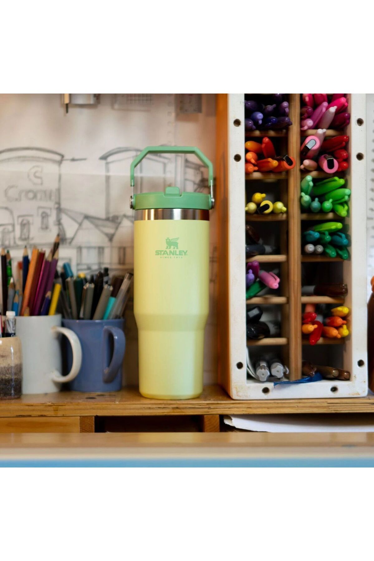 Stanley-Iceflowflip Water Dispenser Türkü 0.89 Lt 5