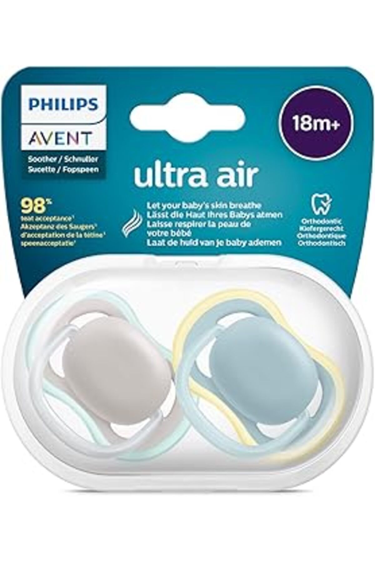 NZM TİCARET Avent Scf349/01 Ultra Air Emzik 18 Ay+