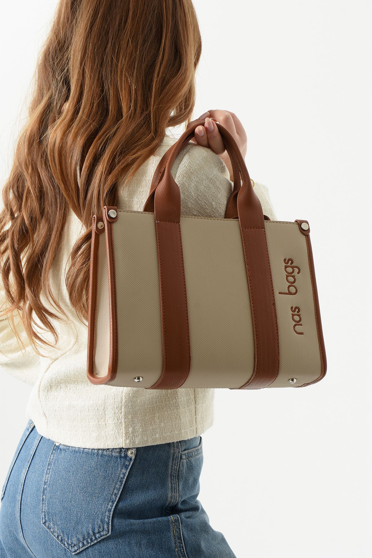Nas Bag Geantă De Umăr 1418 Pentru Femei - Geantă De Mână - Geantă De Mână - Crossbody Kum-taba Femeie - One Size