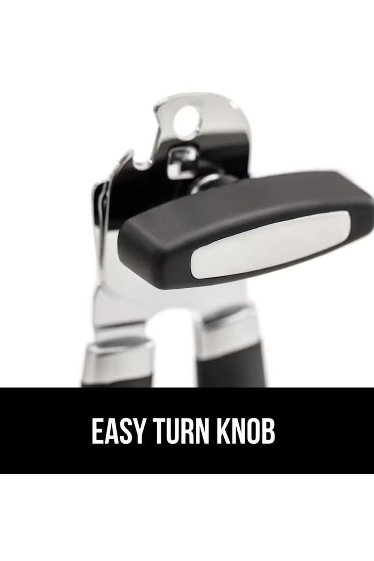 COOYA-Manual Hand Held Can Opener With Soft Touch Handle, Black 7