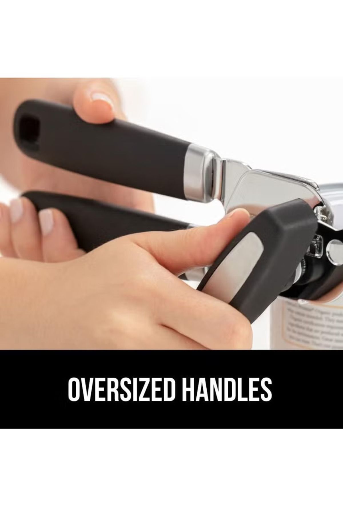 COOYA-Manual Hand Held Can Opener With Soft Touch Handle, Black 8