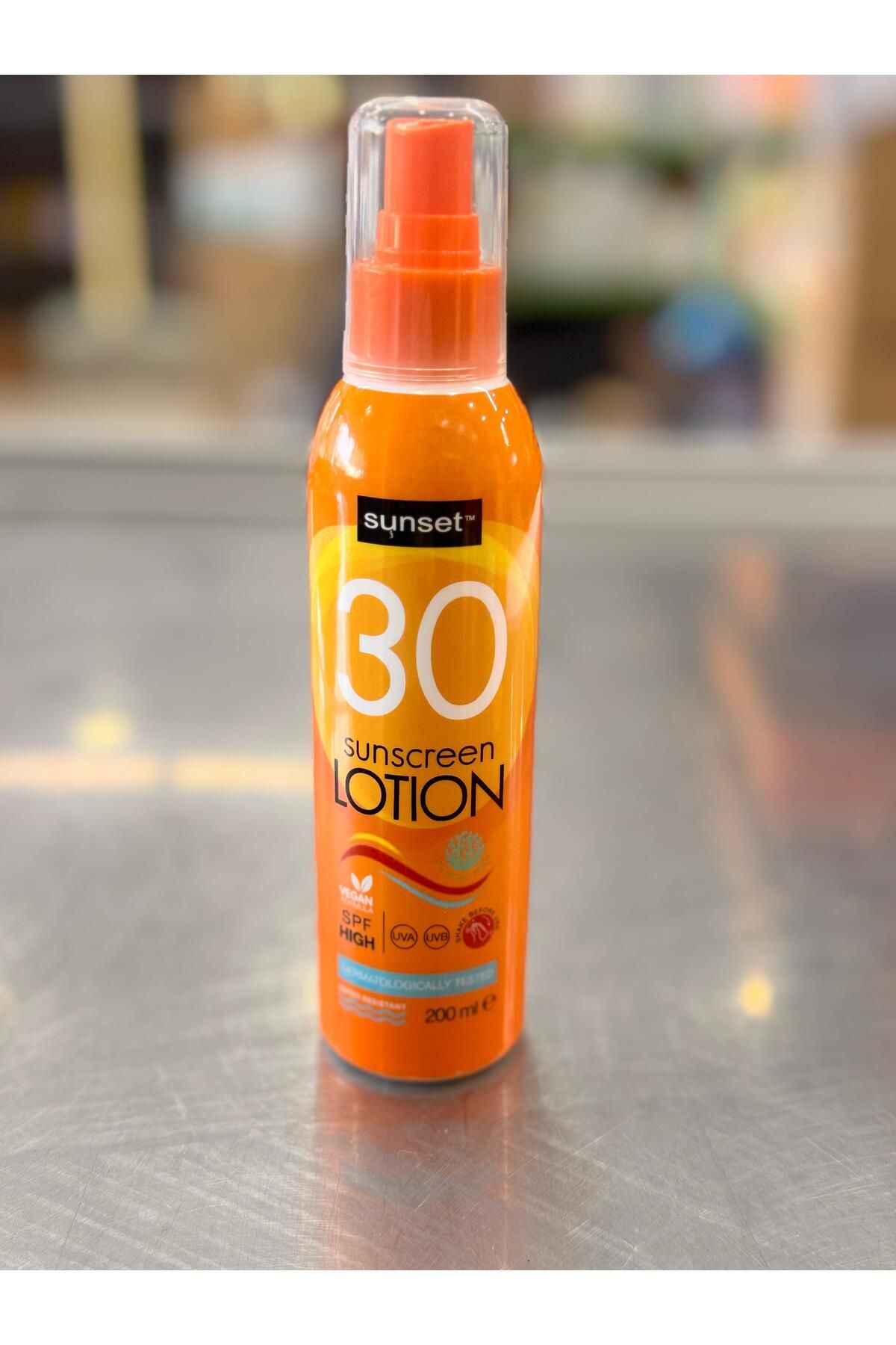 Sunset 30spf sunset lotıon 200ml