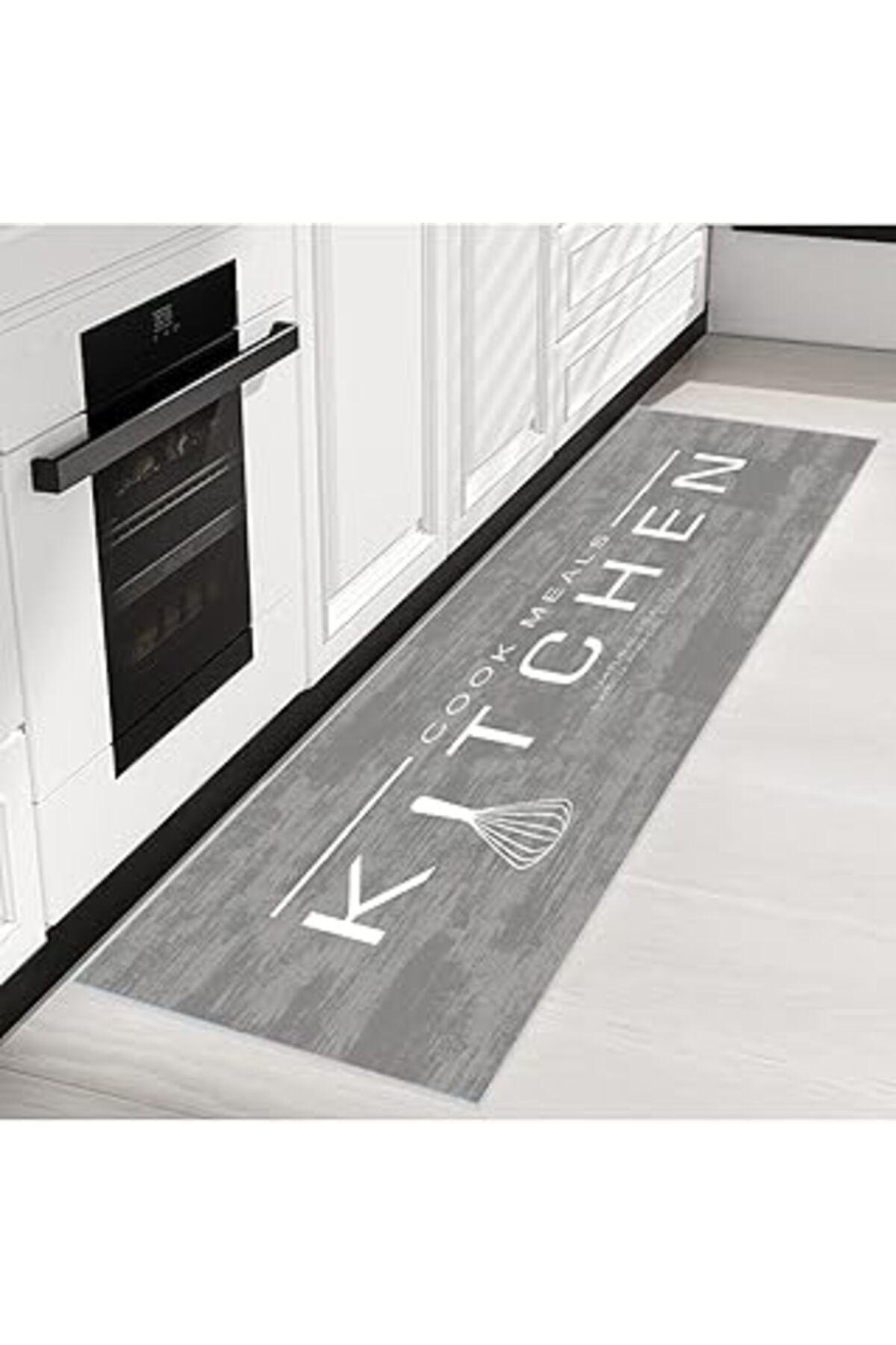 robotrend Rovigo Home Dijital Yıkanabilir Kaymaz Taban Mutfak Halısı Rvg2051-Sd521 80X150 Cm