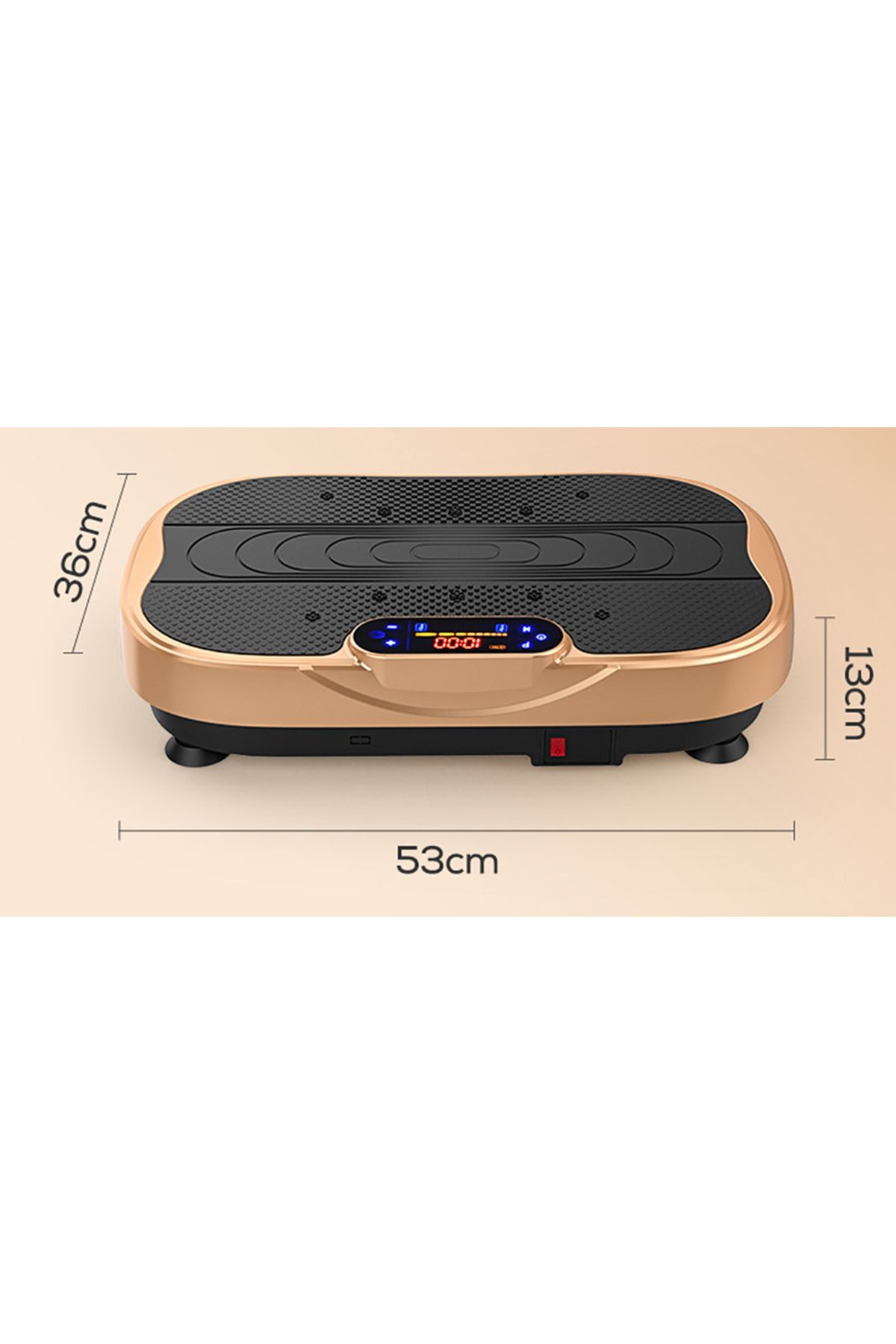 ETG-Vibration Plate Exercise Machine - Whole Body Workout Vibrate Fitness Platform with LCD Display 8
