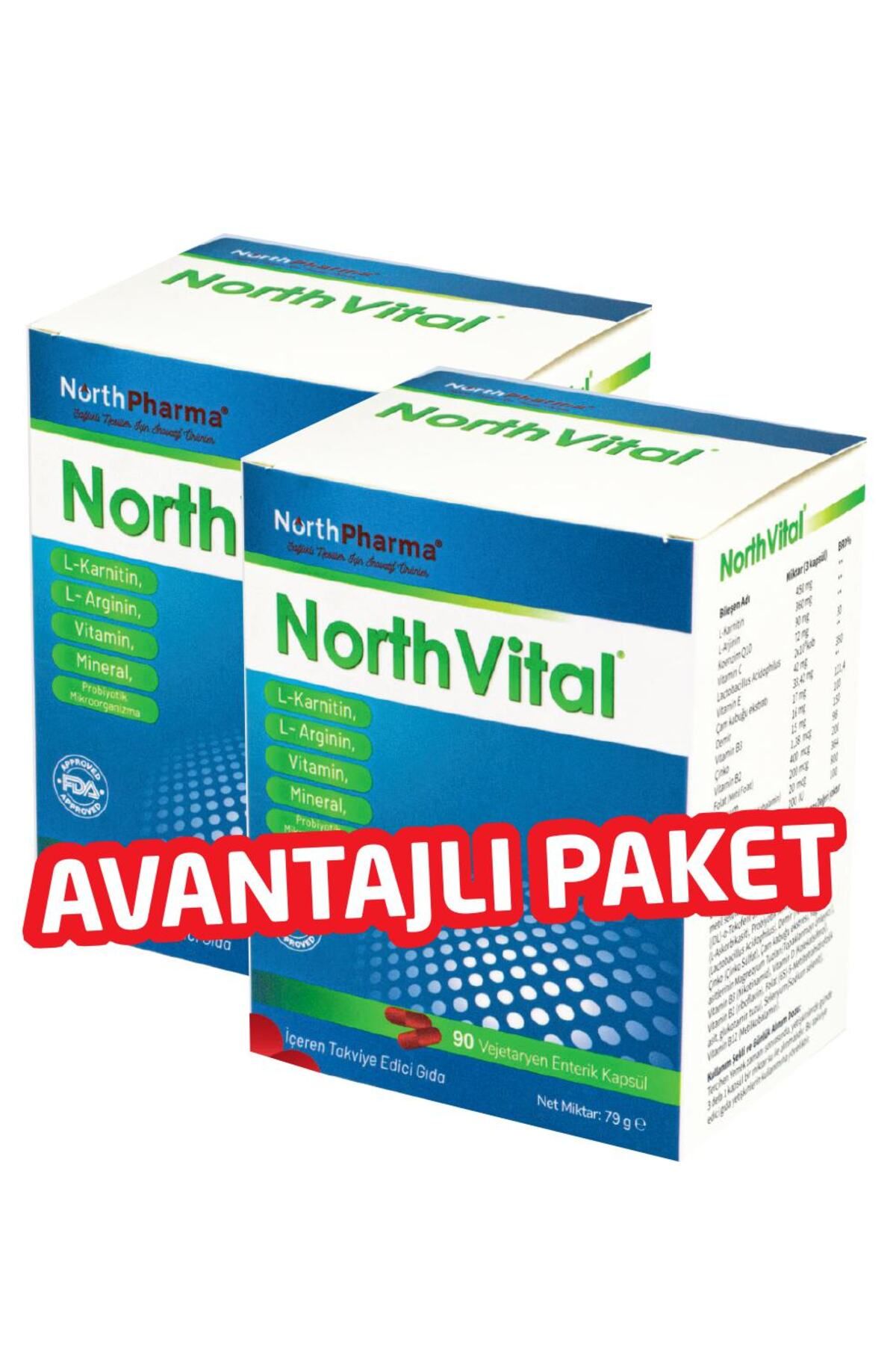 North Pharma NORTHVİTAL 90 KAPSÜL