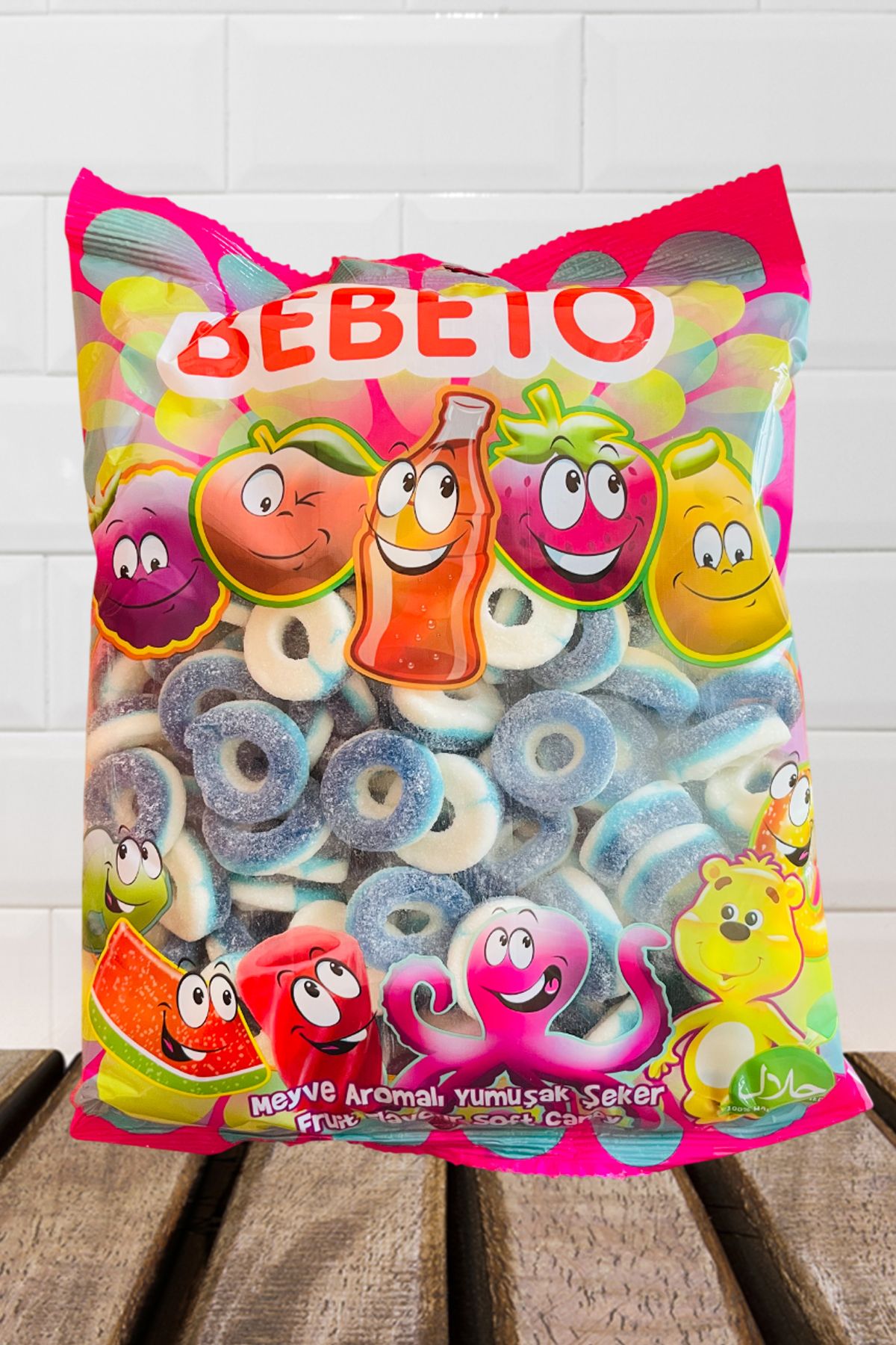 BEBETO Halka Jelibon Ahududu 1 Kg